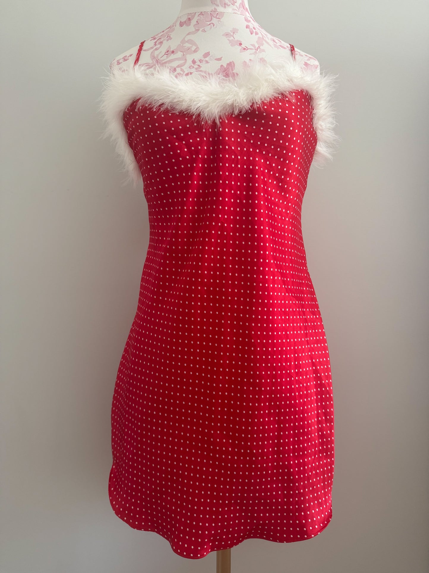 peppermint pucker fizz martini slip dress