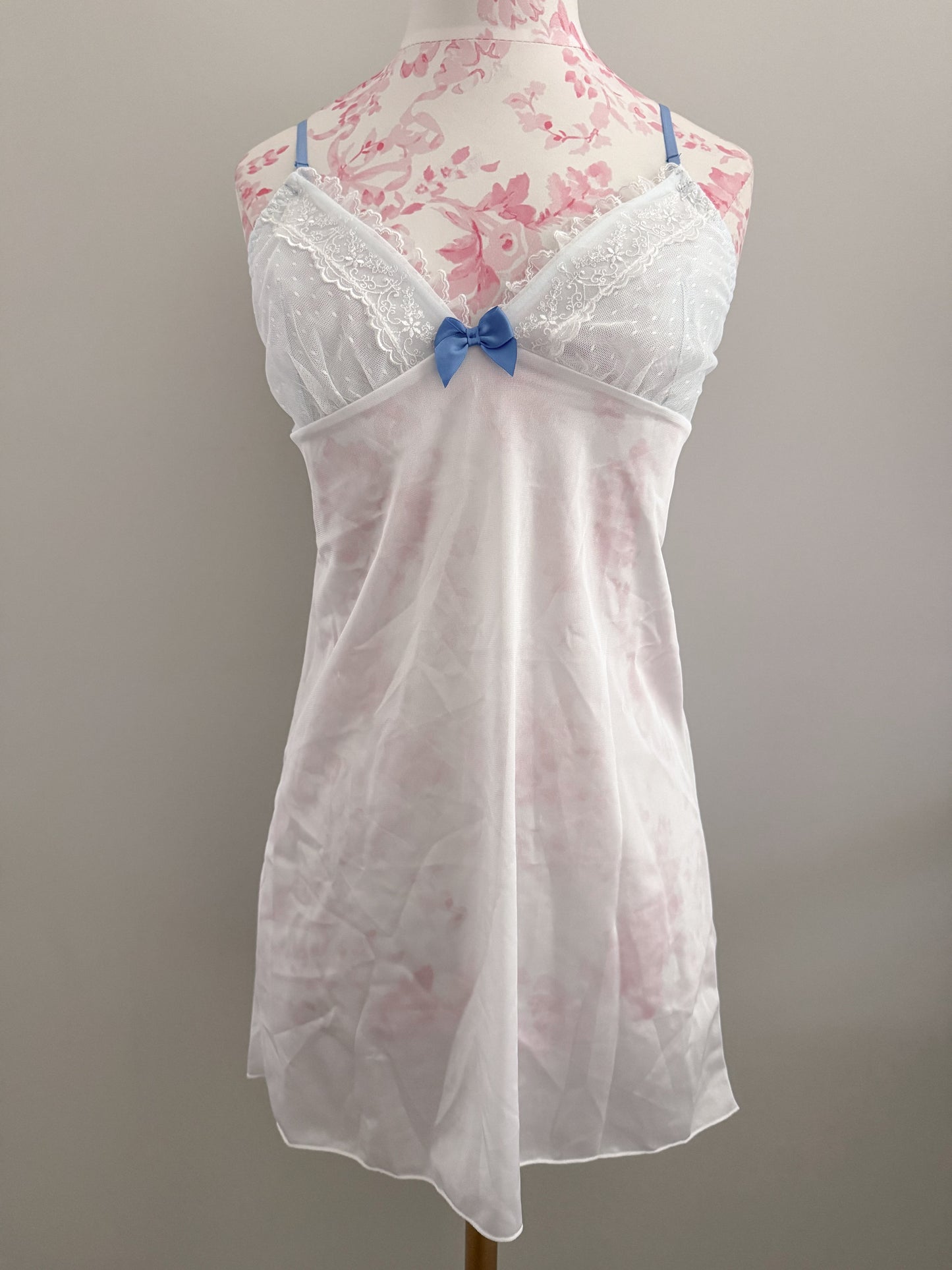 frost blueberry twist martini slip dress
