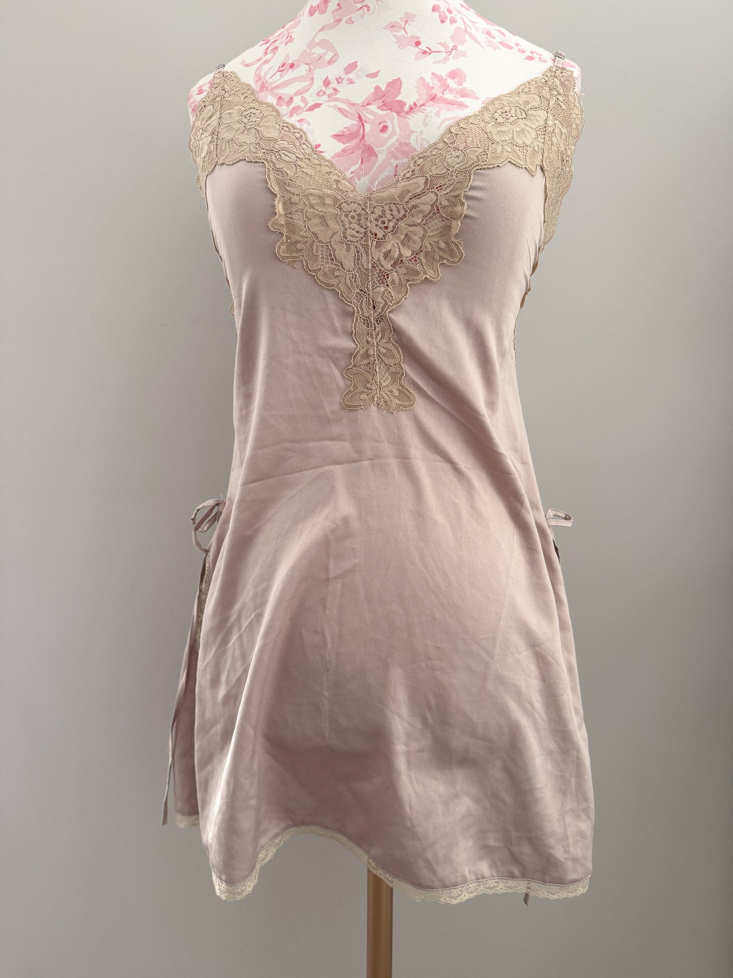 winter fairy milk martini slip dress