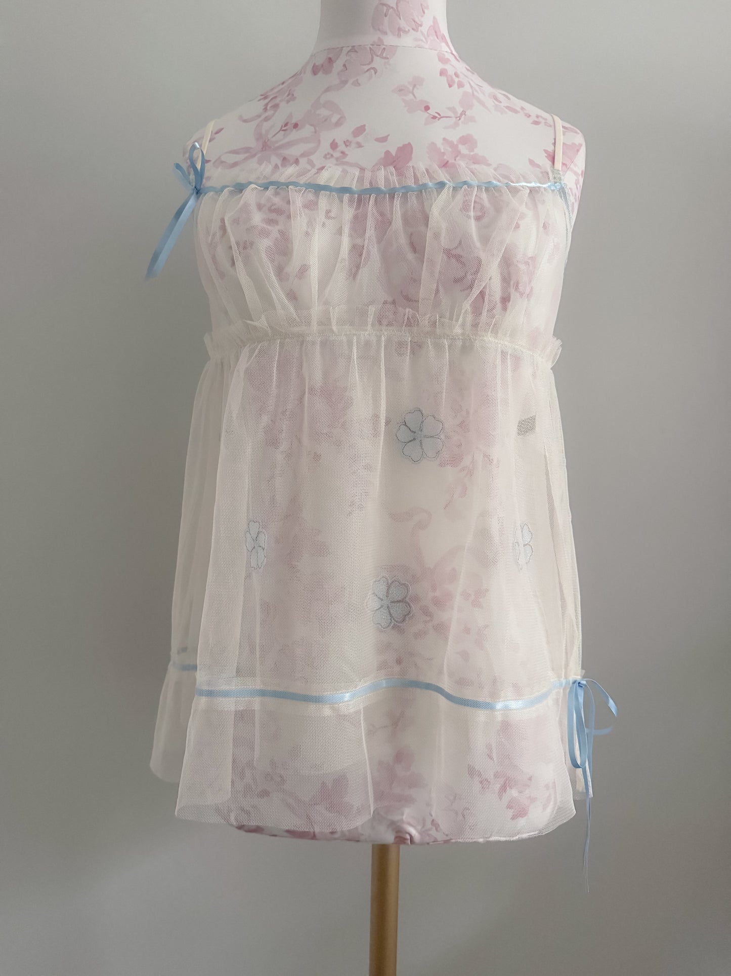 blue pea blossom spritz mojito camisole