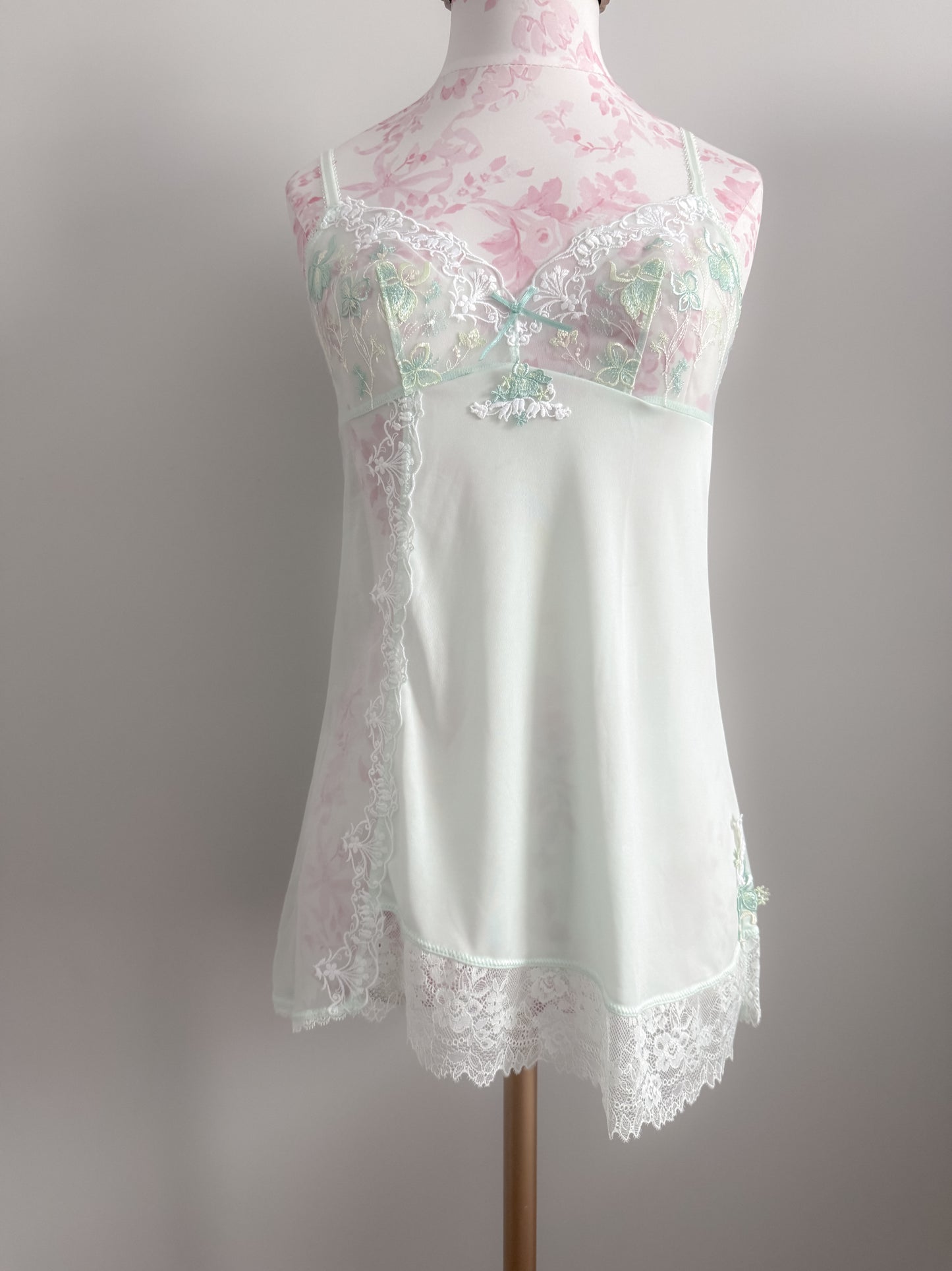 froth melon crush cocktail slip dress