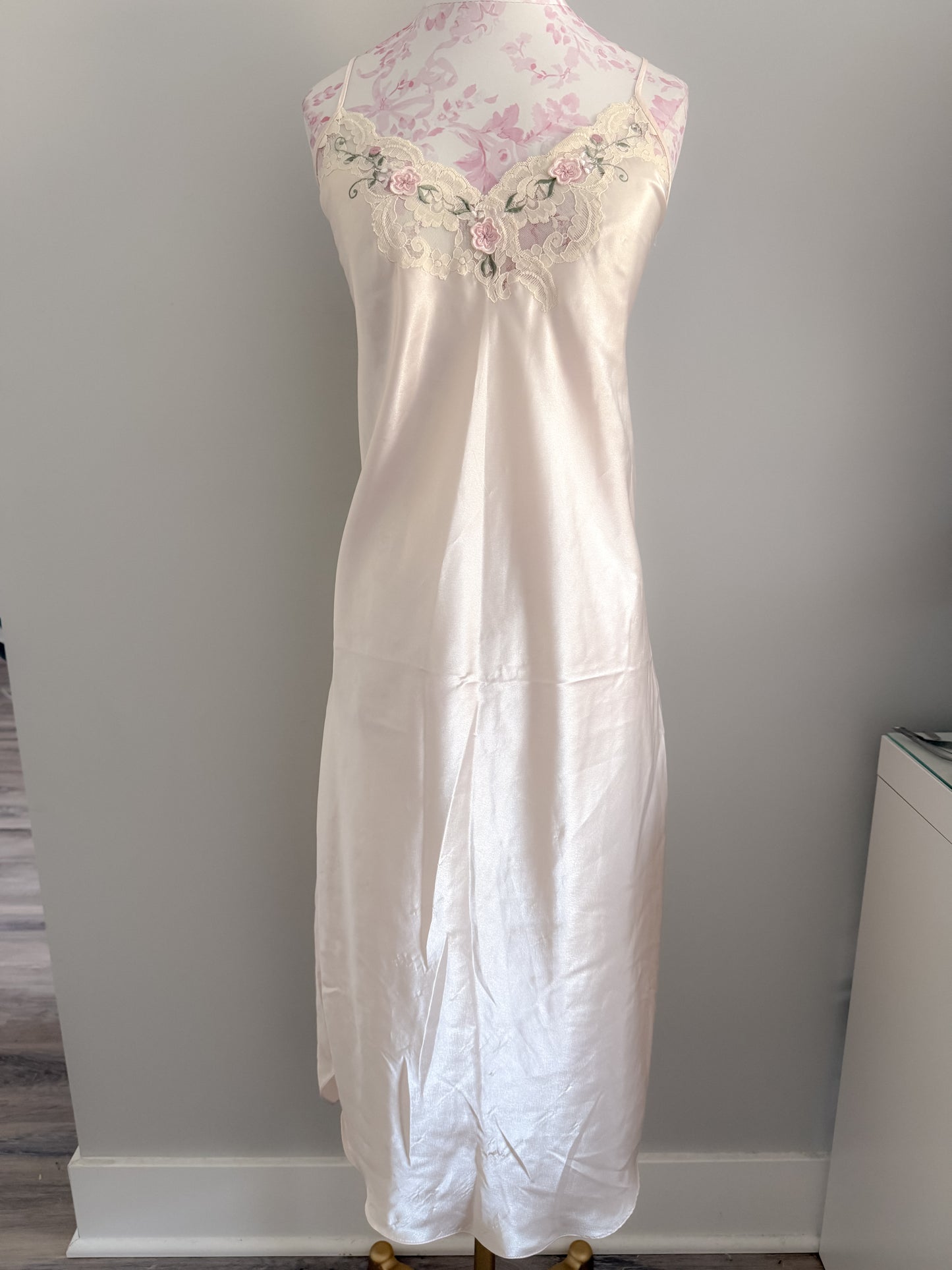 champagne seashell mist daiquiri slip dress