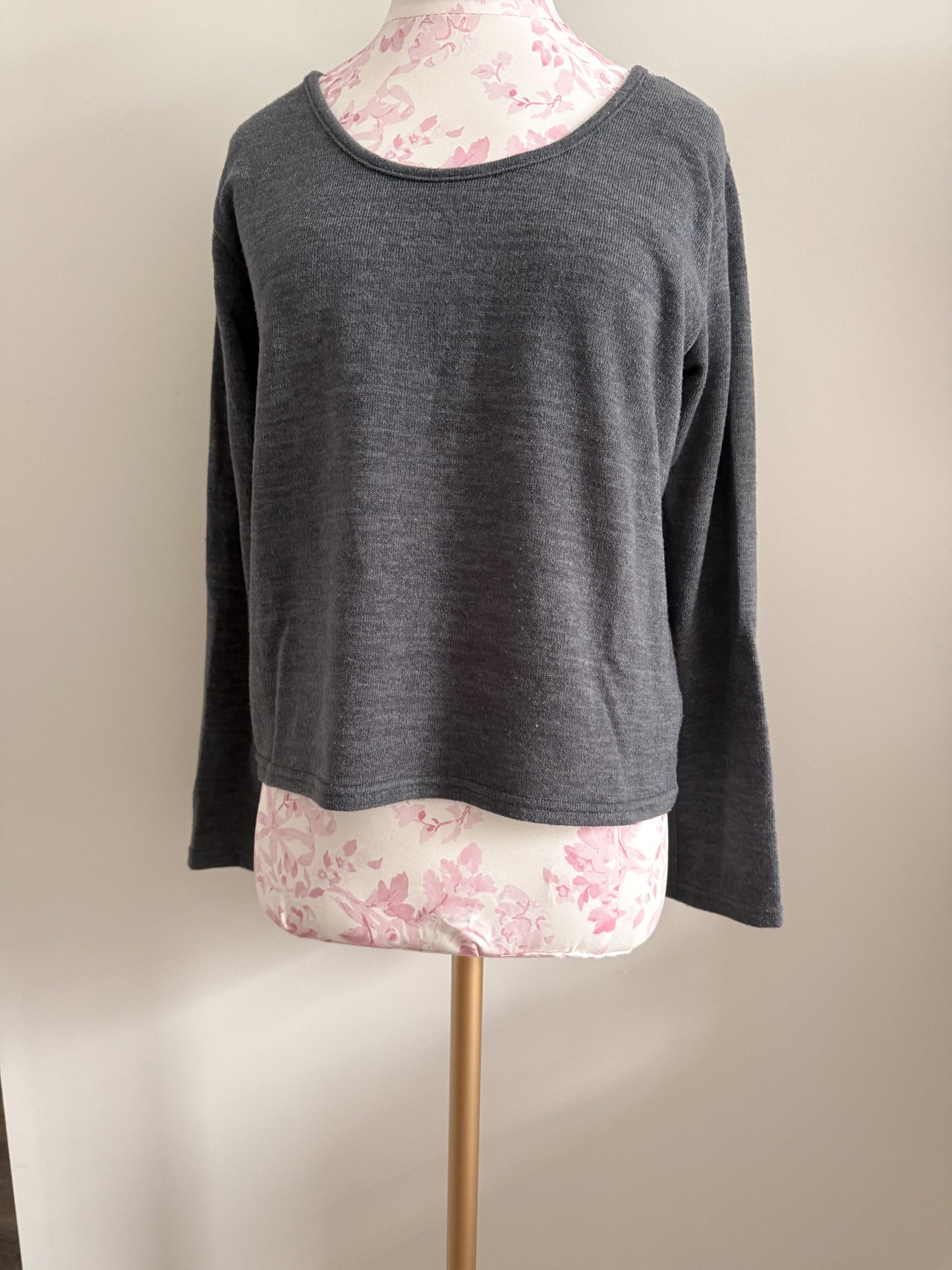 charcoal sage margarita top