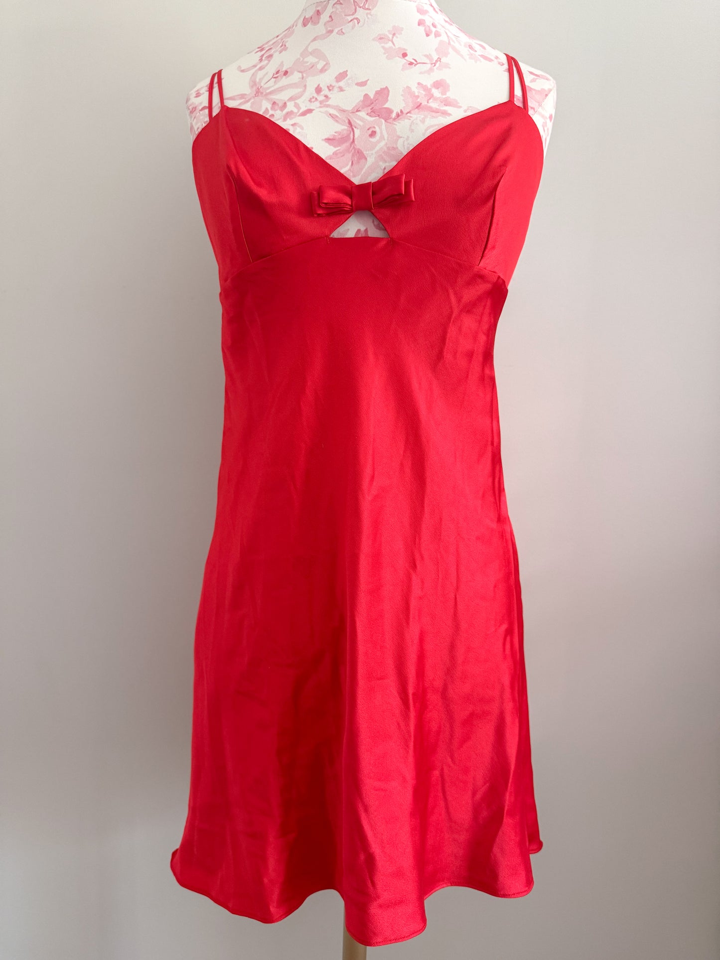 capri guava dusk margarita slip dress