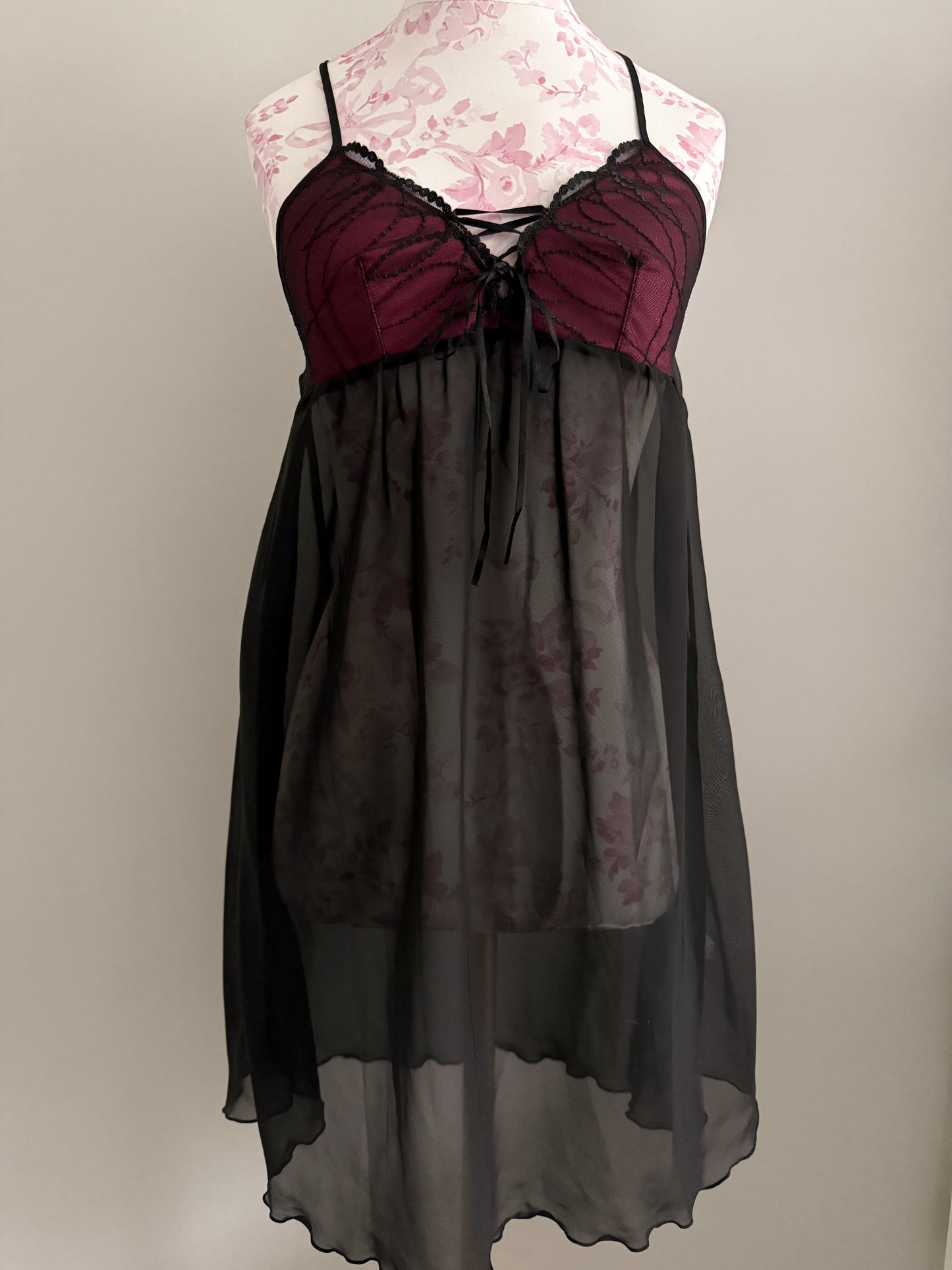 twilight blossom dream martini slip dress