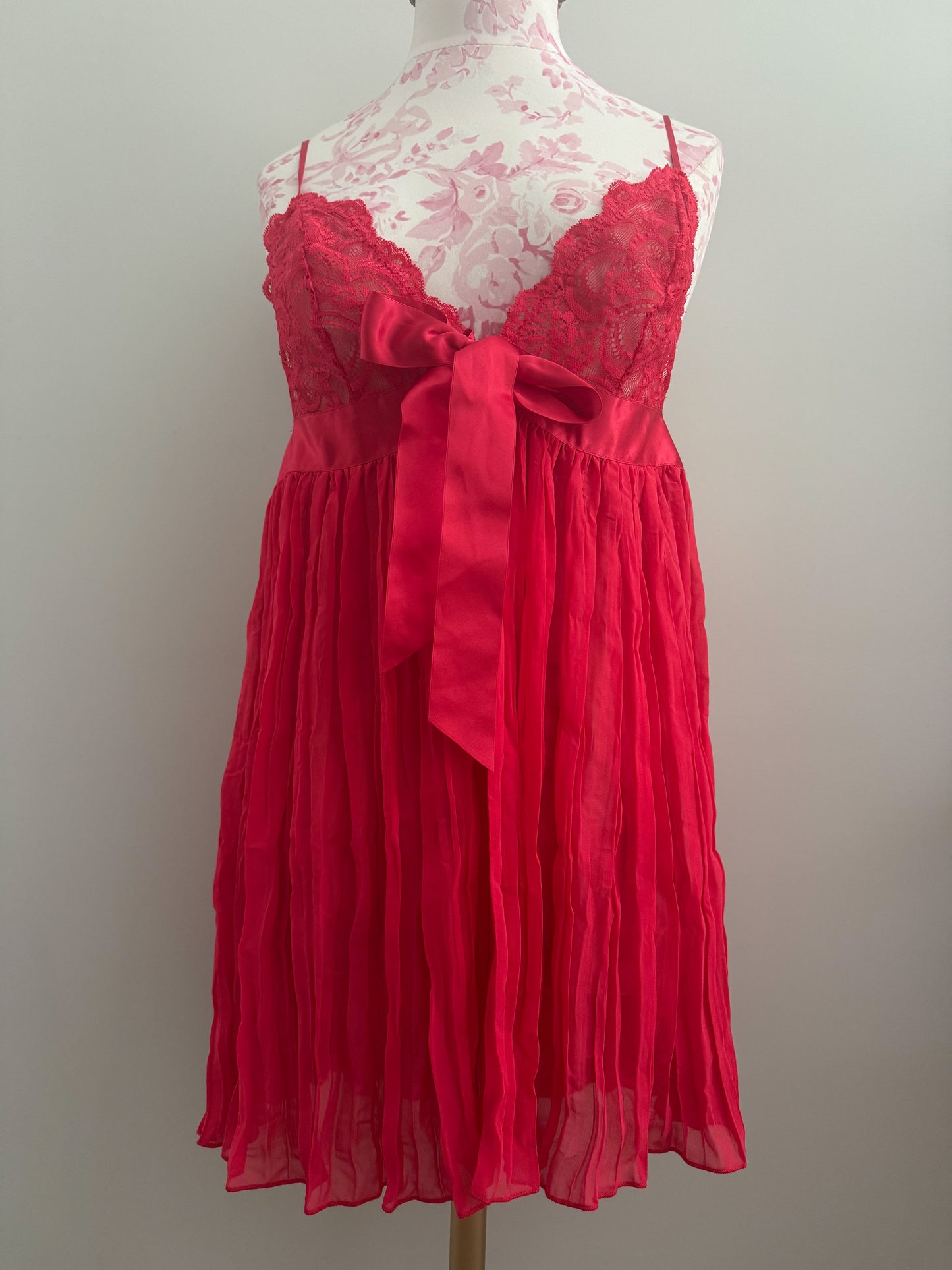 cranberry spice punch martini slip dress