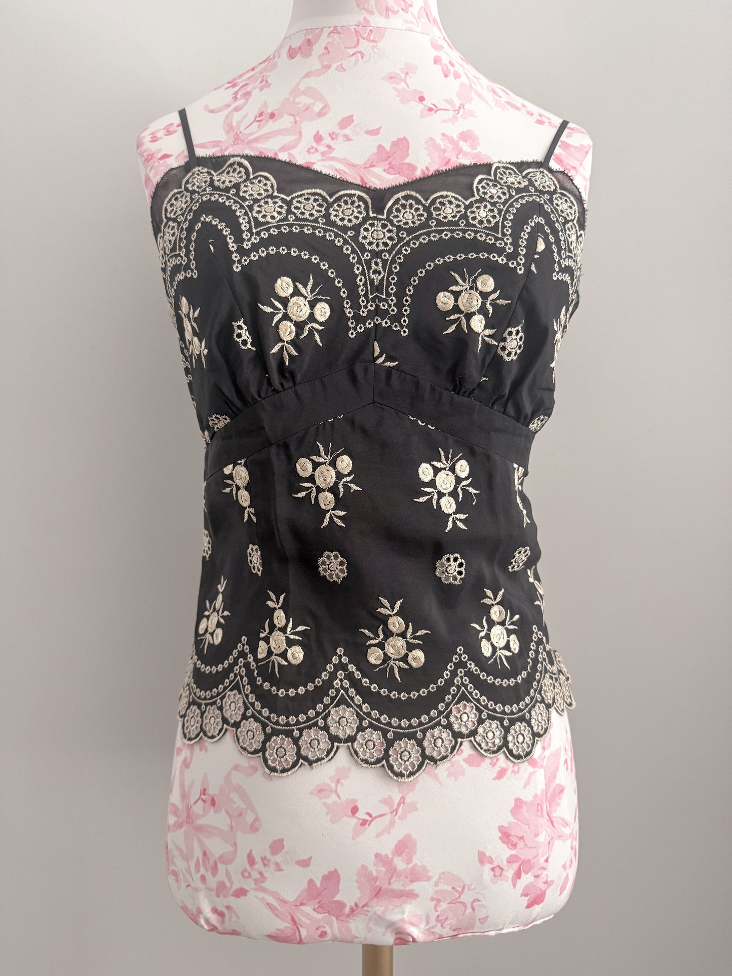 dark cocoa frosting spritz camisole
