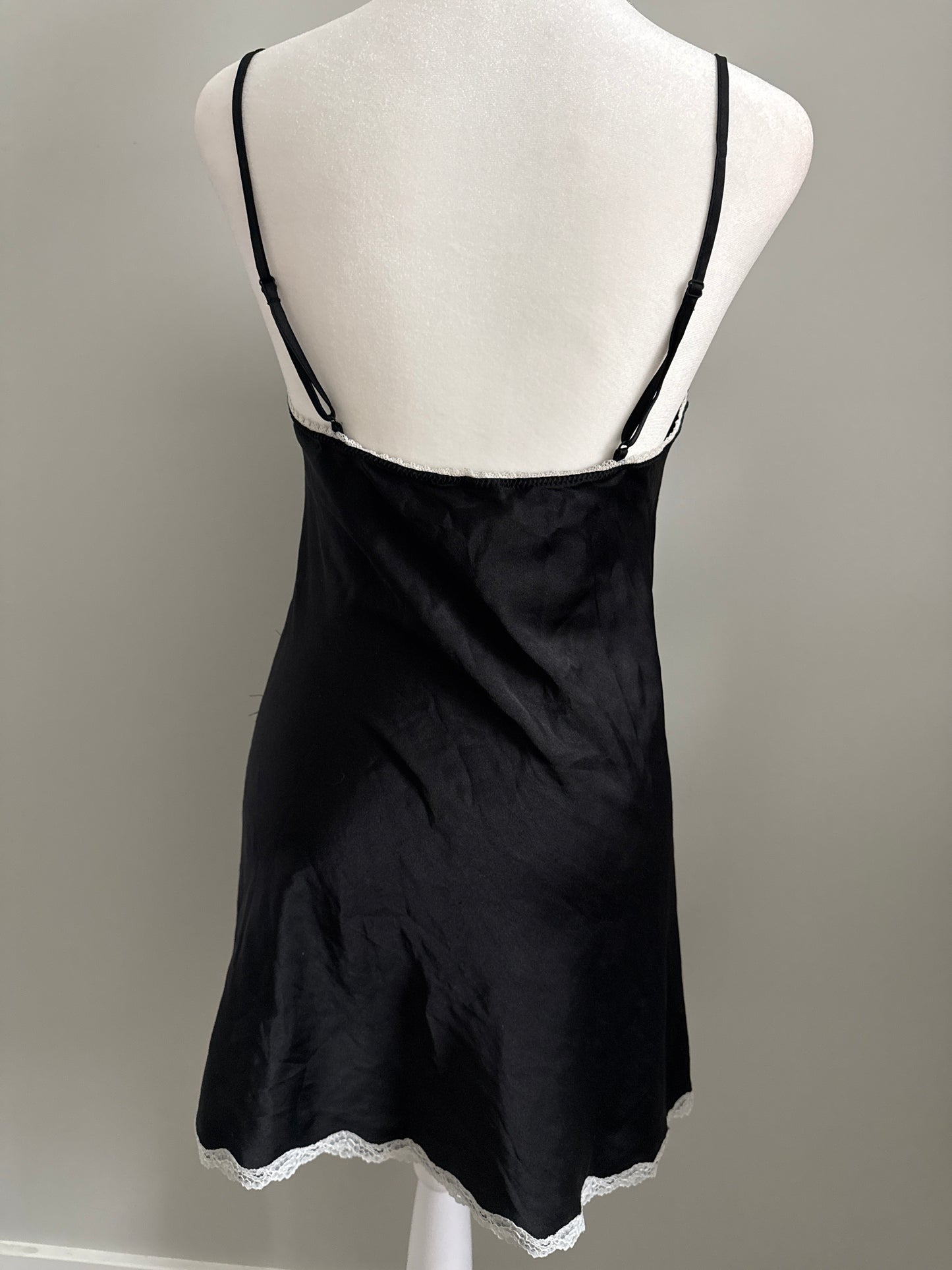 midnight martini cocktail slip dress
