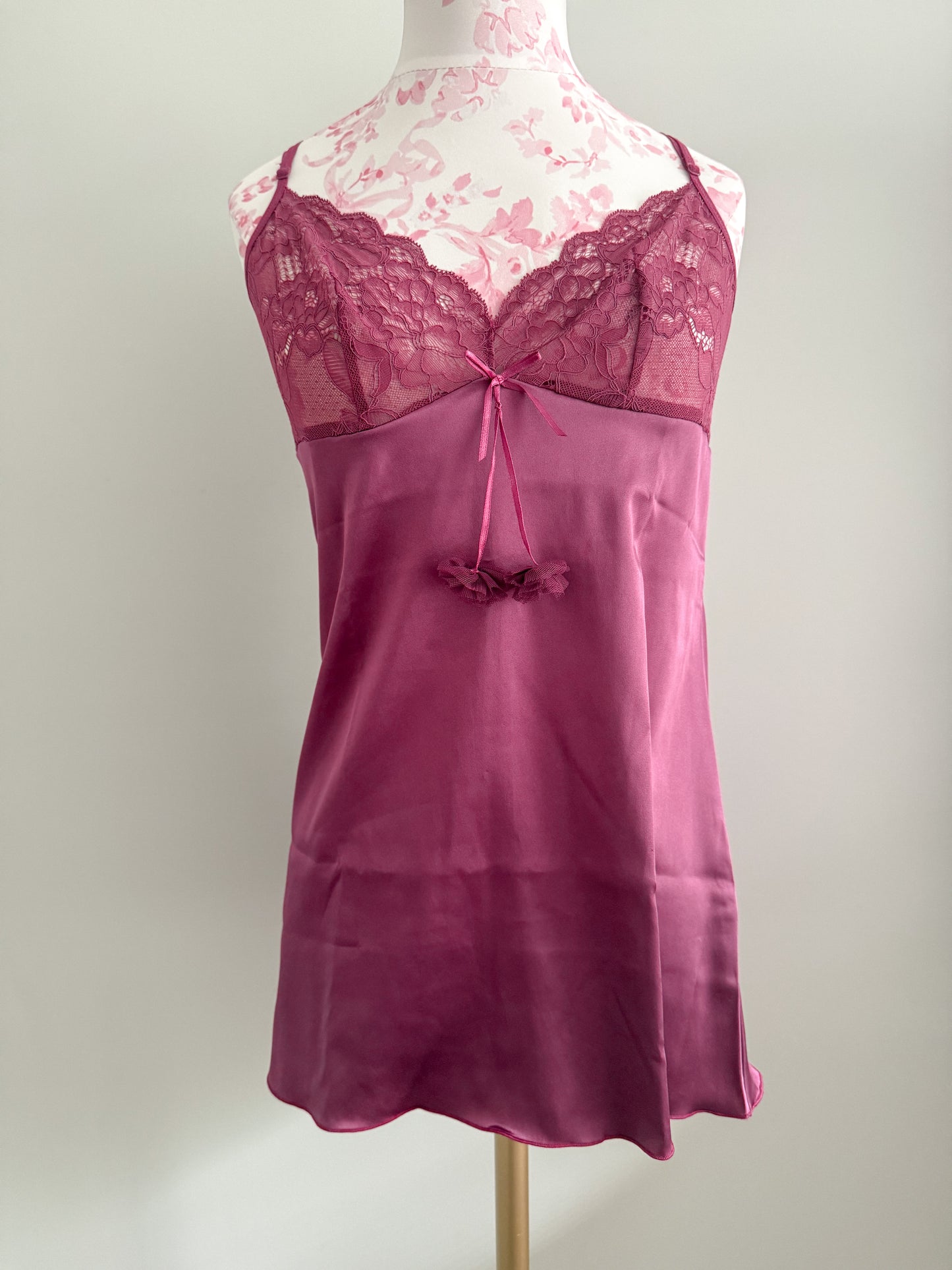 berry blush splash margarita slip dress