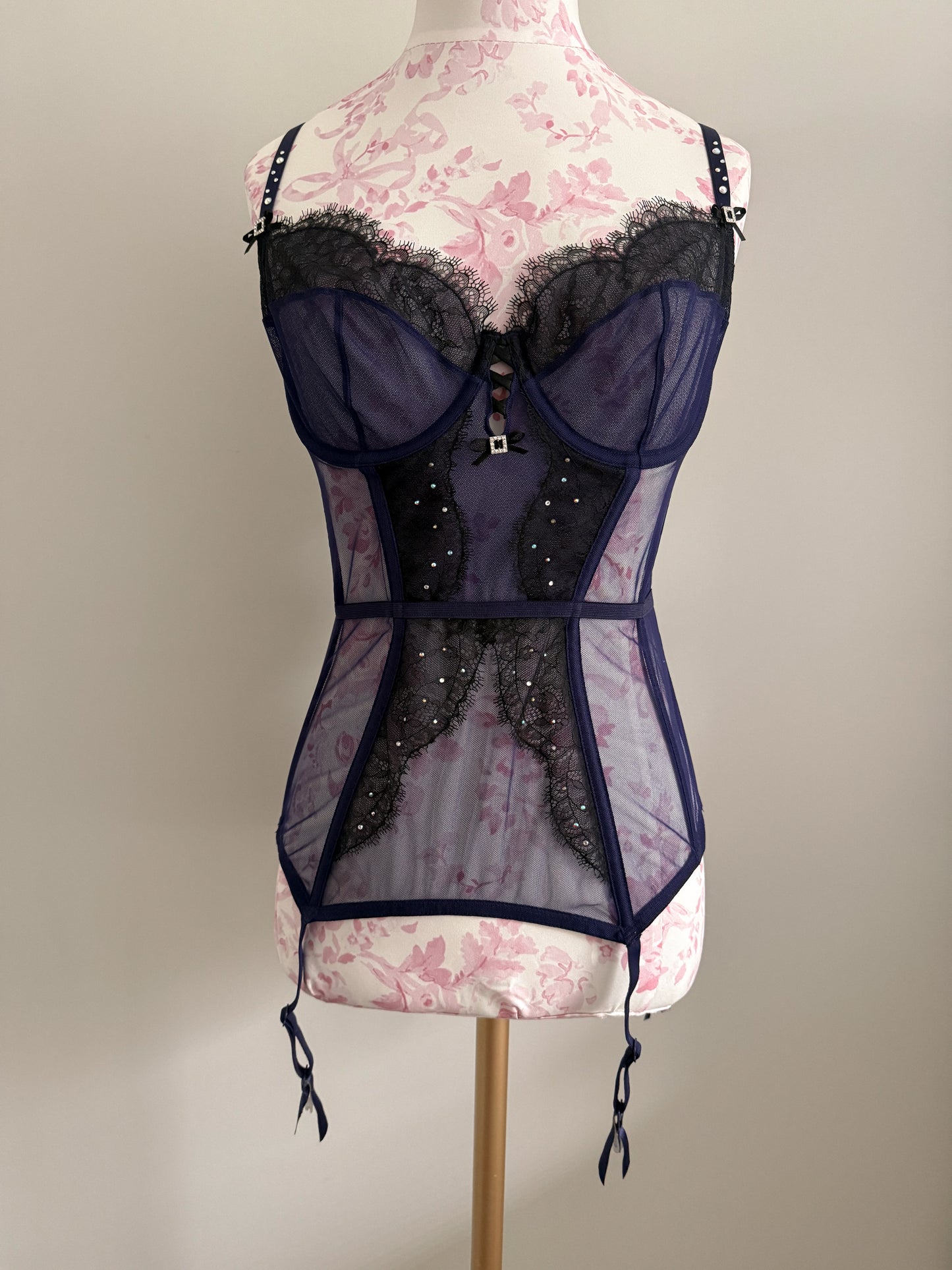 blue elderflower splash margarita corset