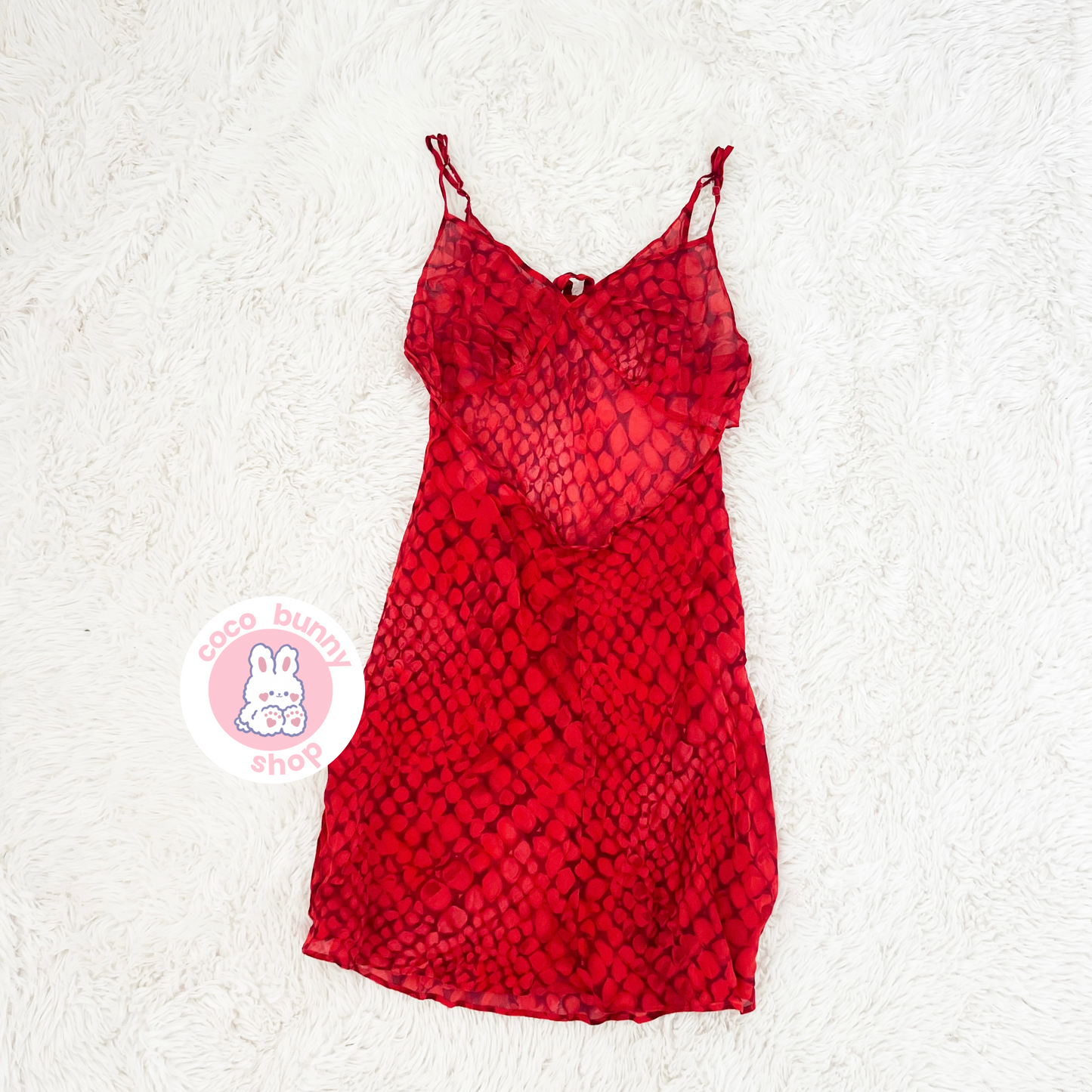 victoria secret spicy snake print slip dress