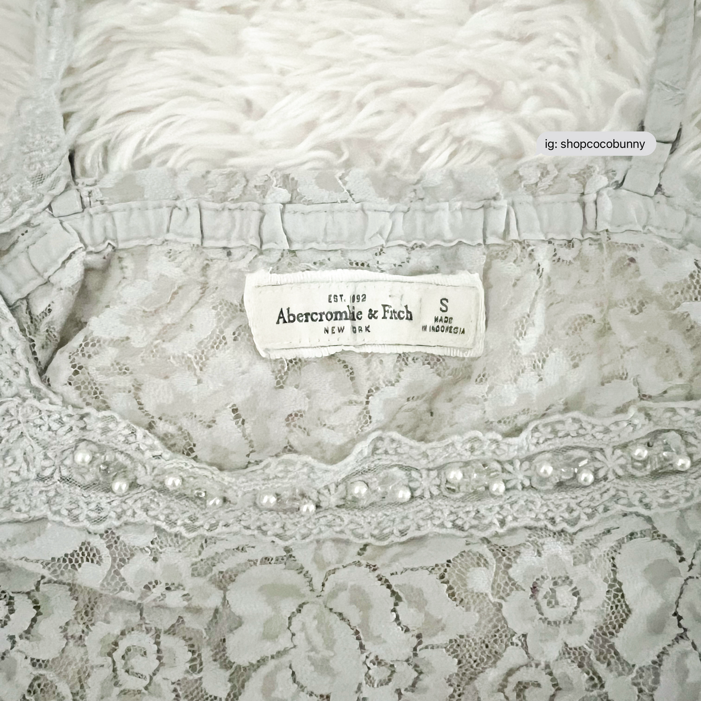 vintage abercrombie and fitch embroidery camisole