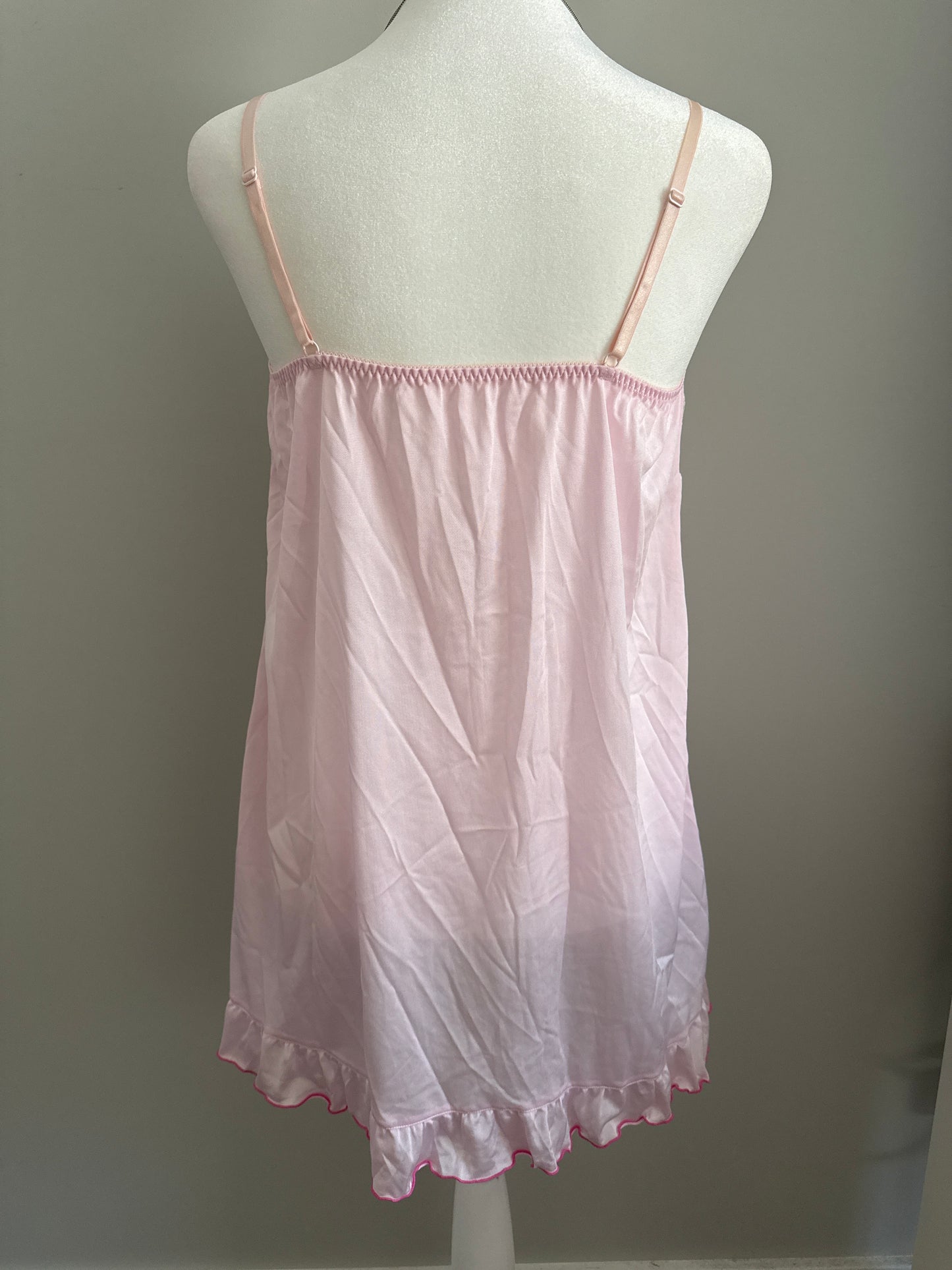 tropical pink apricot mojito slip dress