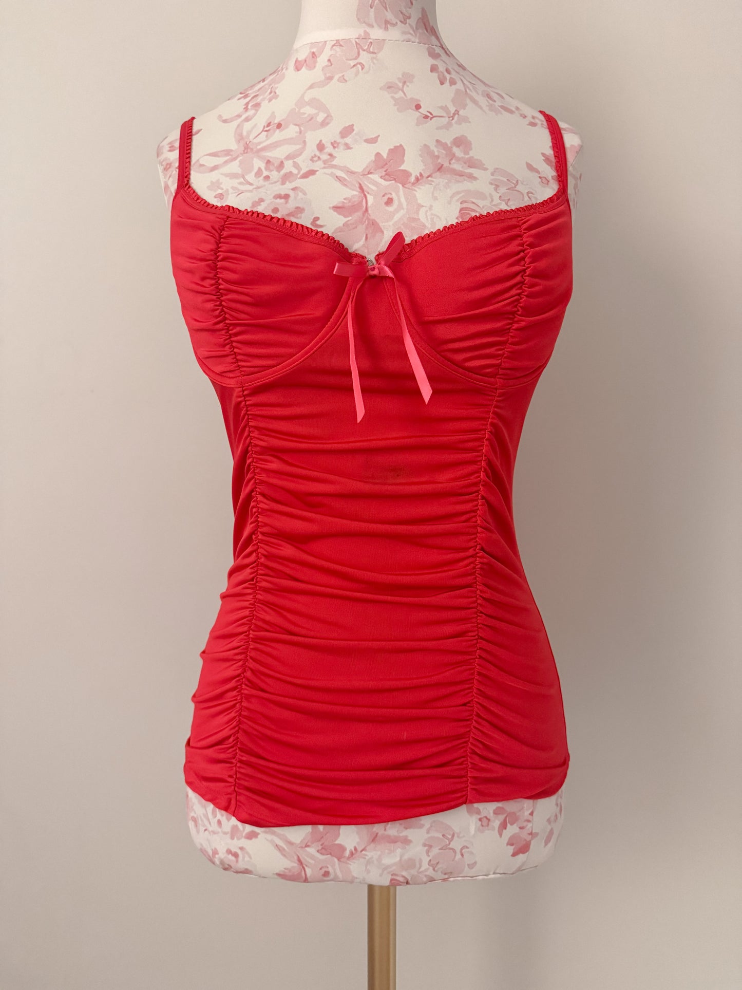 electric cherry berry martini camisole