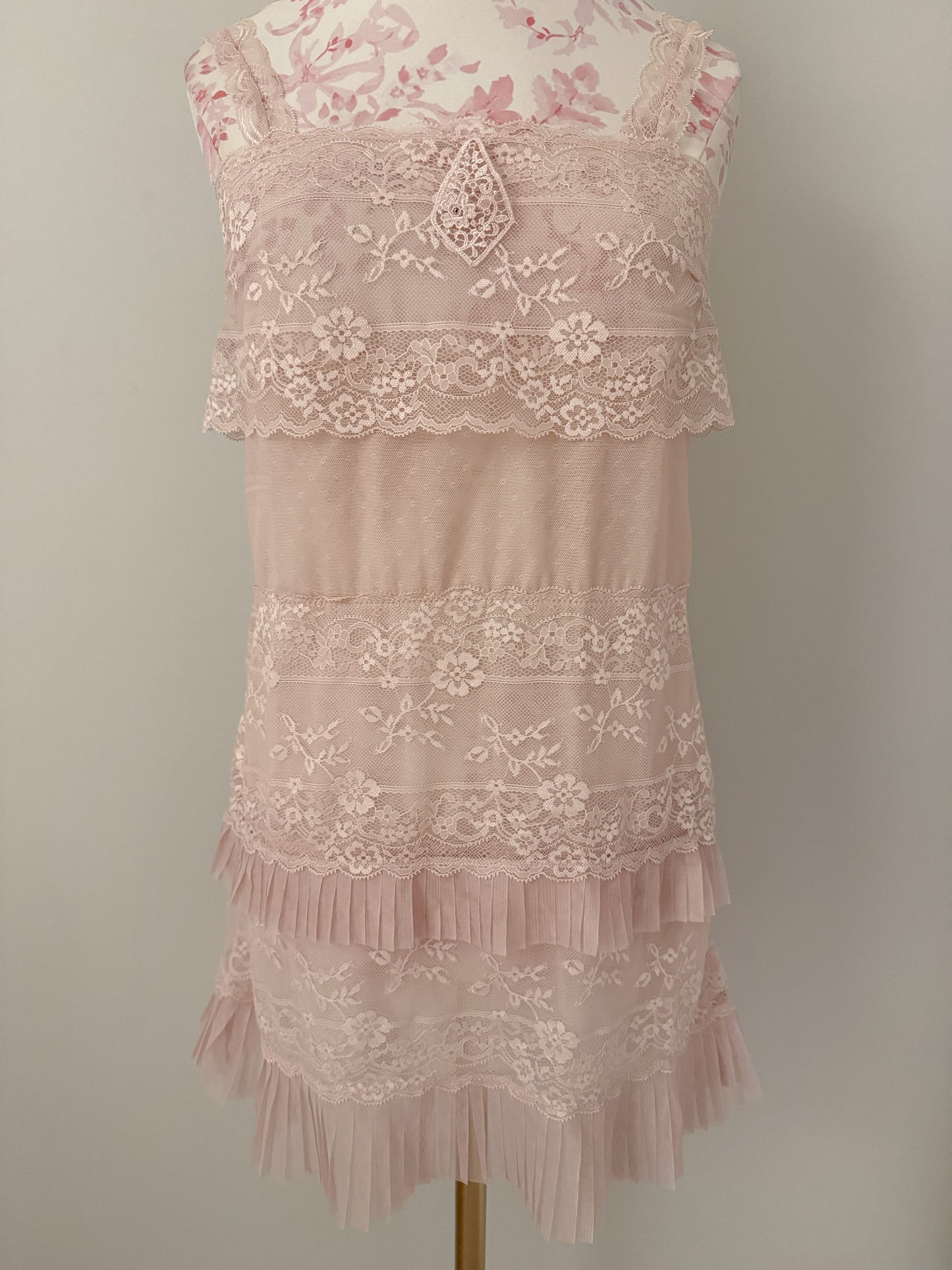 rose creme parfait martini babydoll