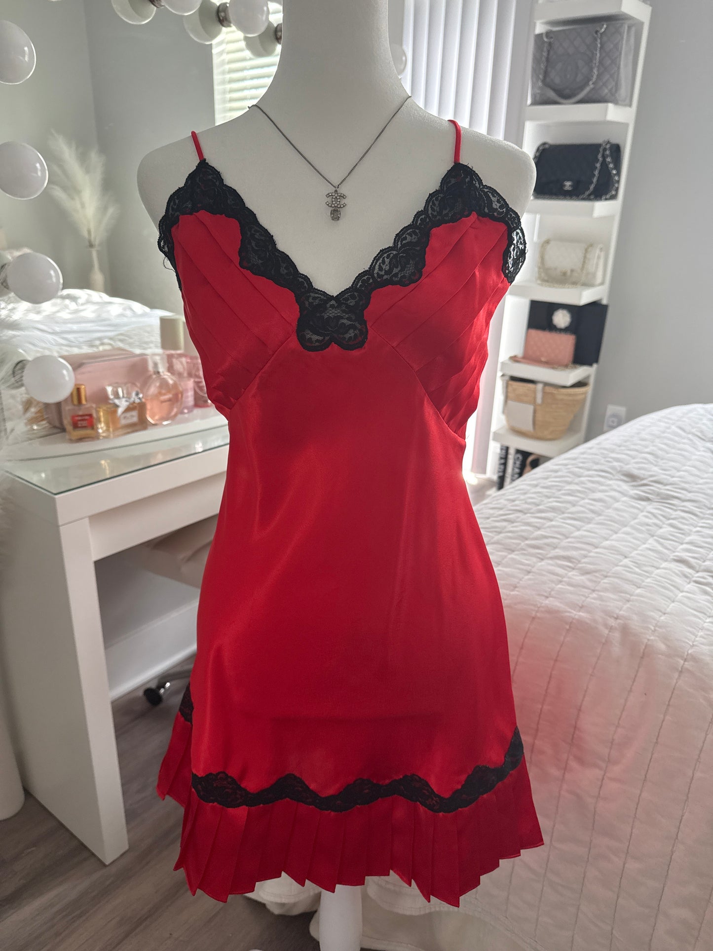 black salt tulip martini slip dress