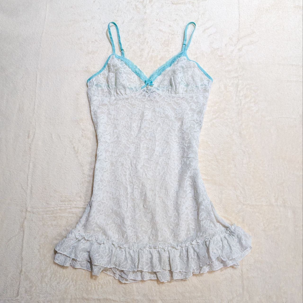 frosted lychee fizz slip dress