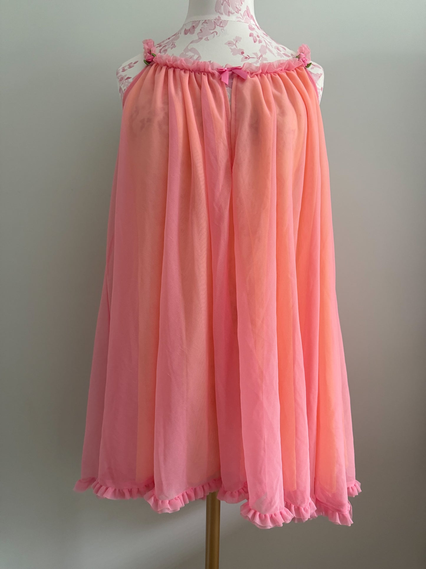rose guava cooler martini slip dress