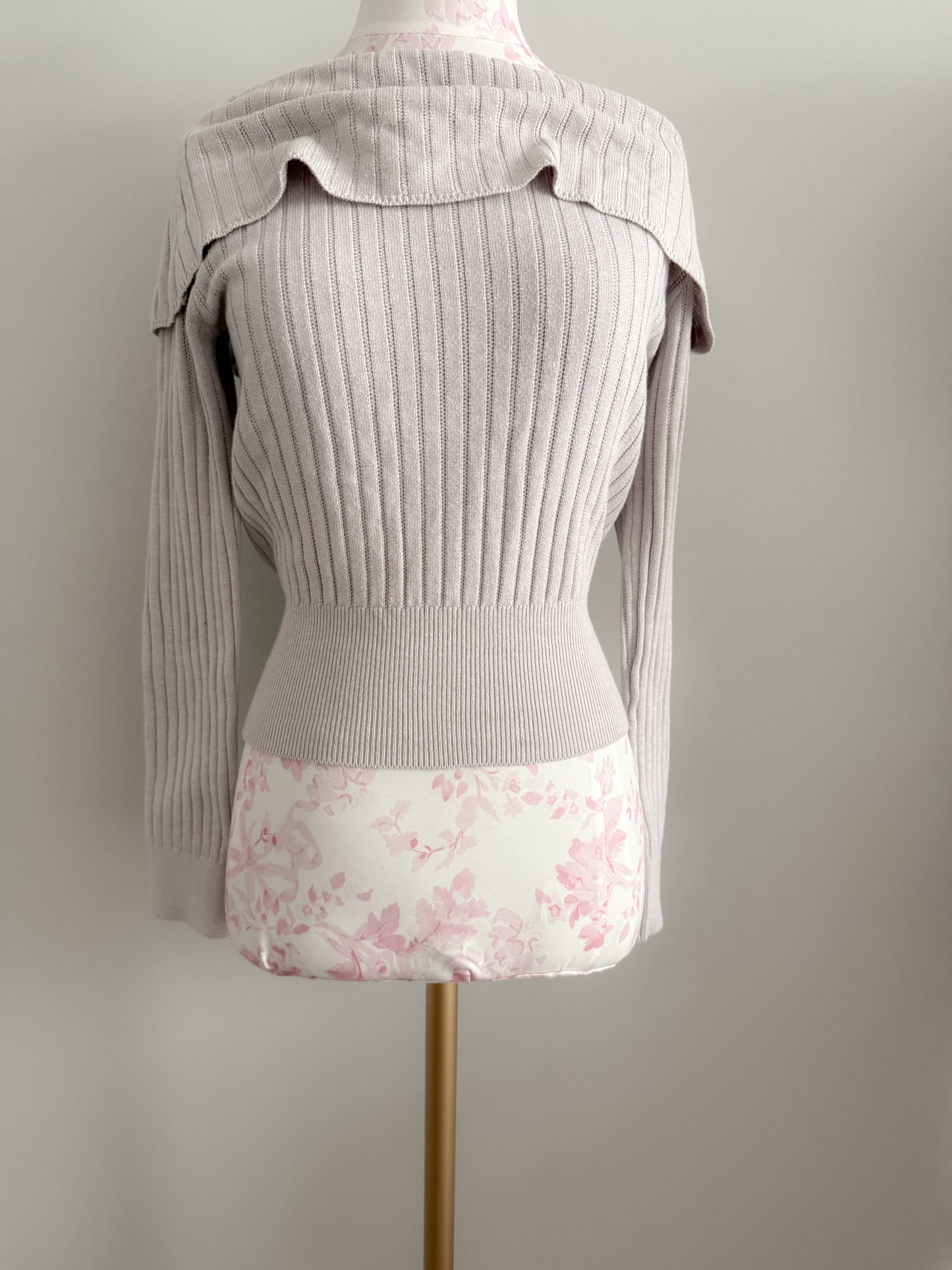lilac bloom margarita sweater