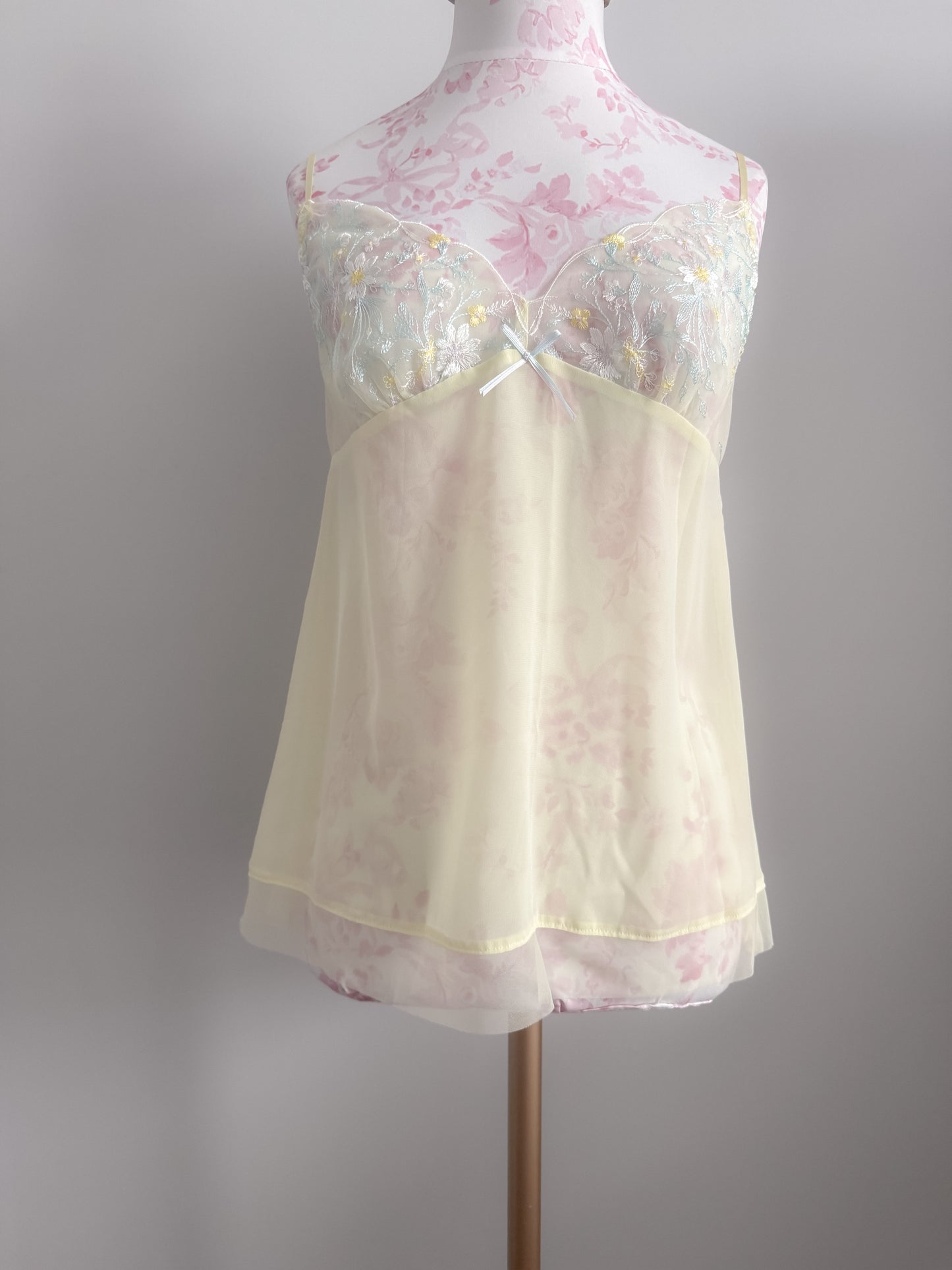 sunbeam flower bloom cocktail camisole