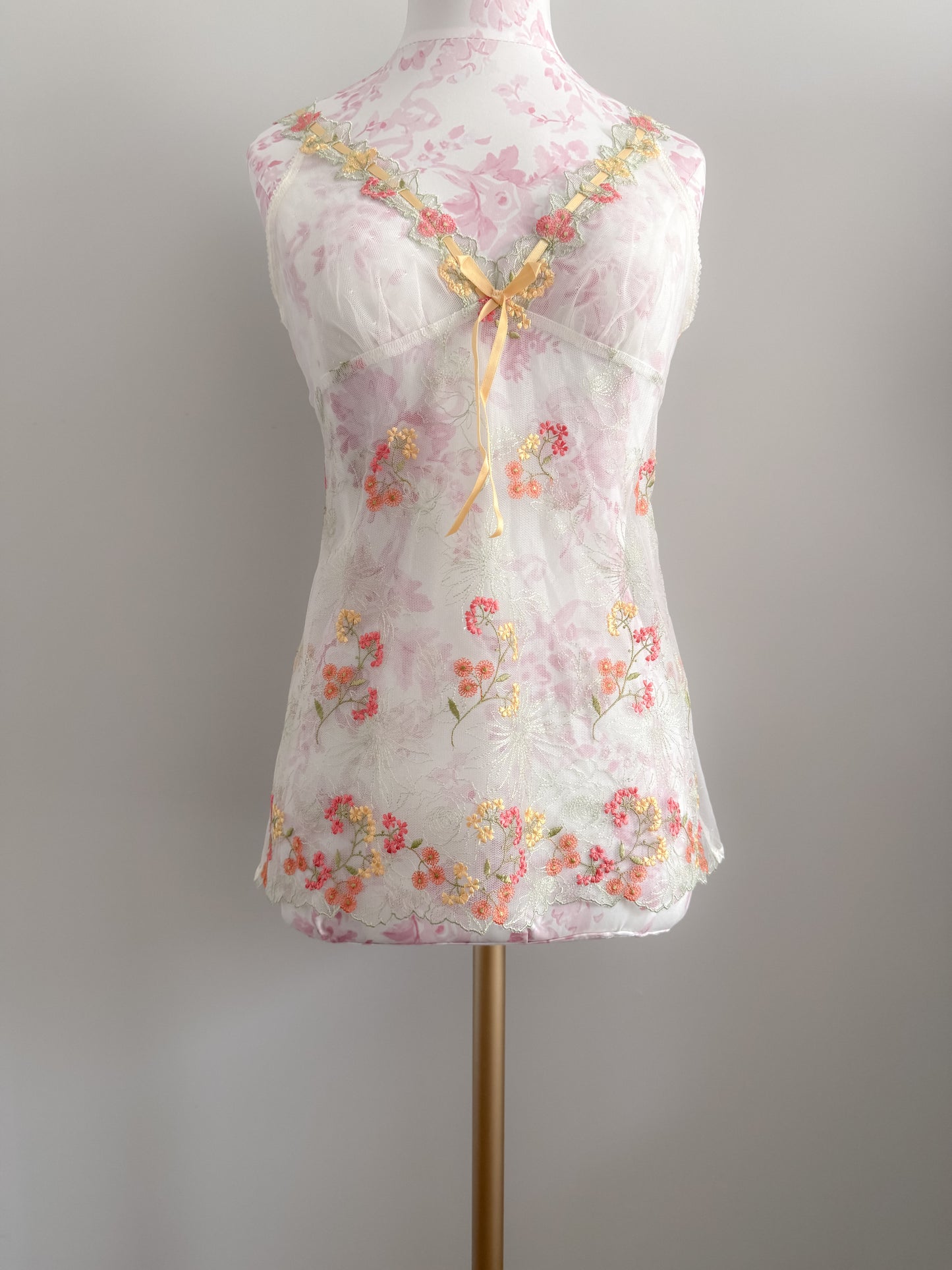 elderflower peach bellini cocktail camisole