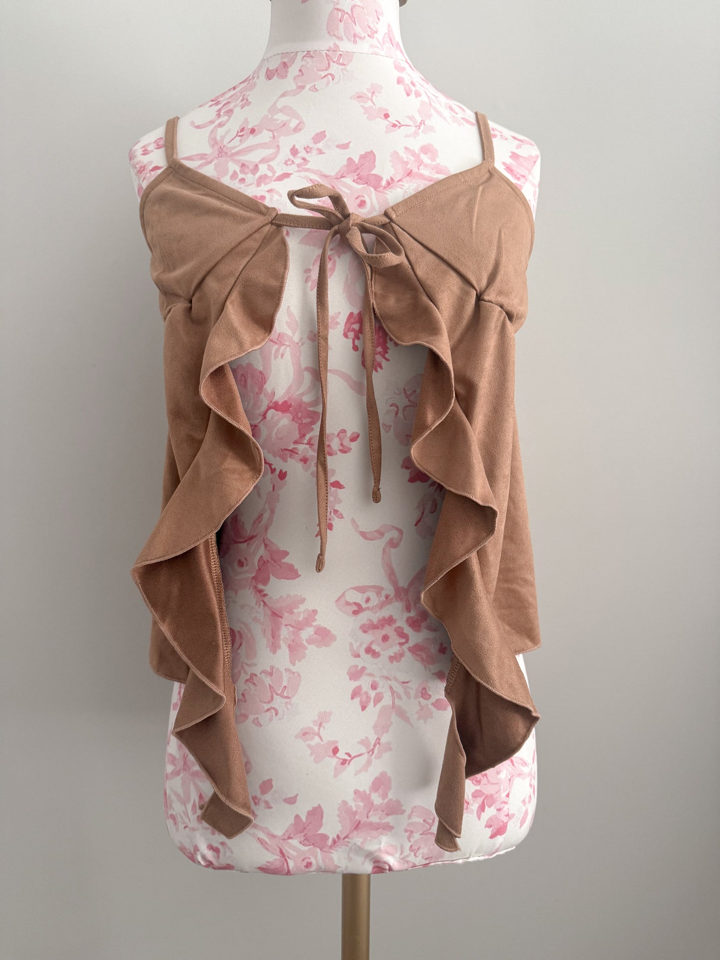 affogato caramel drizzle martini camisole