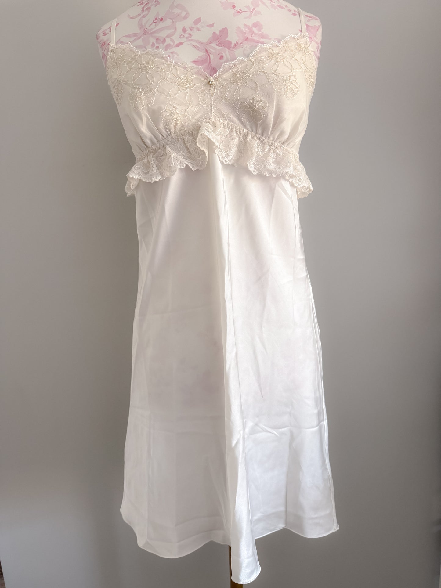 pearl lace sugar margarita slip dress