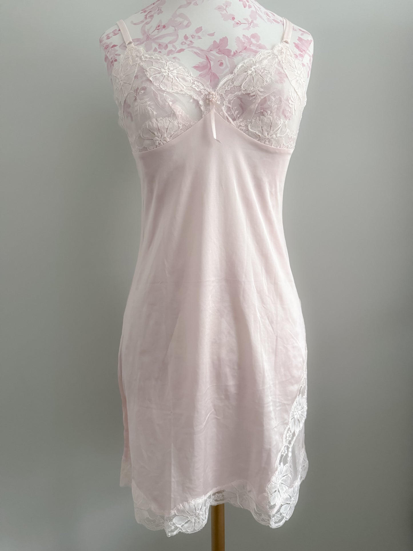 lychee milk petal sangria slip dress