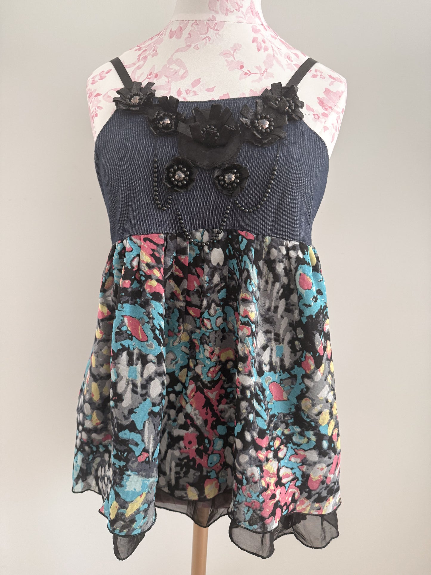 midnight poppyseed twist cocktail camisole