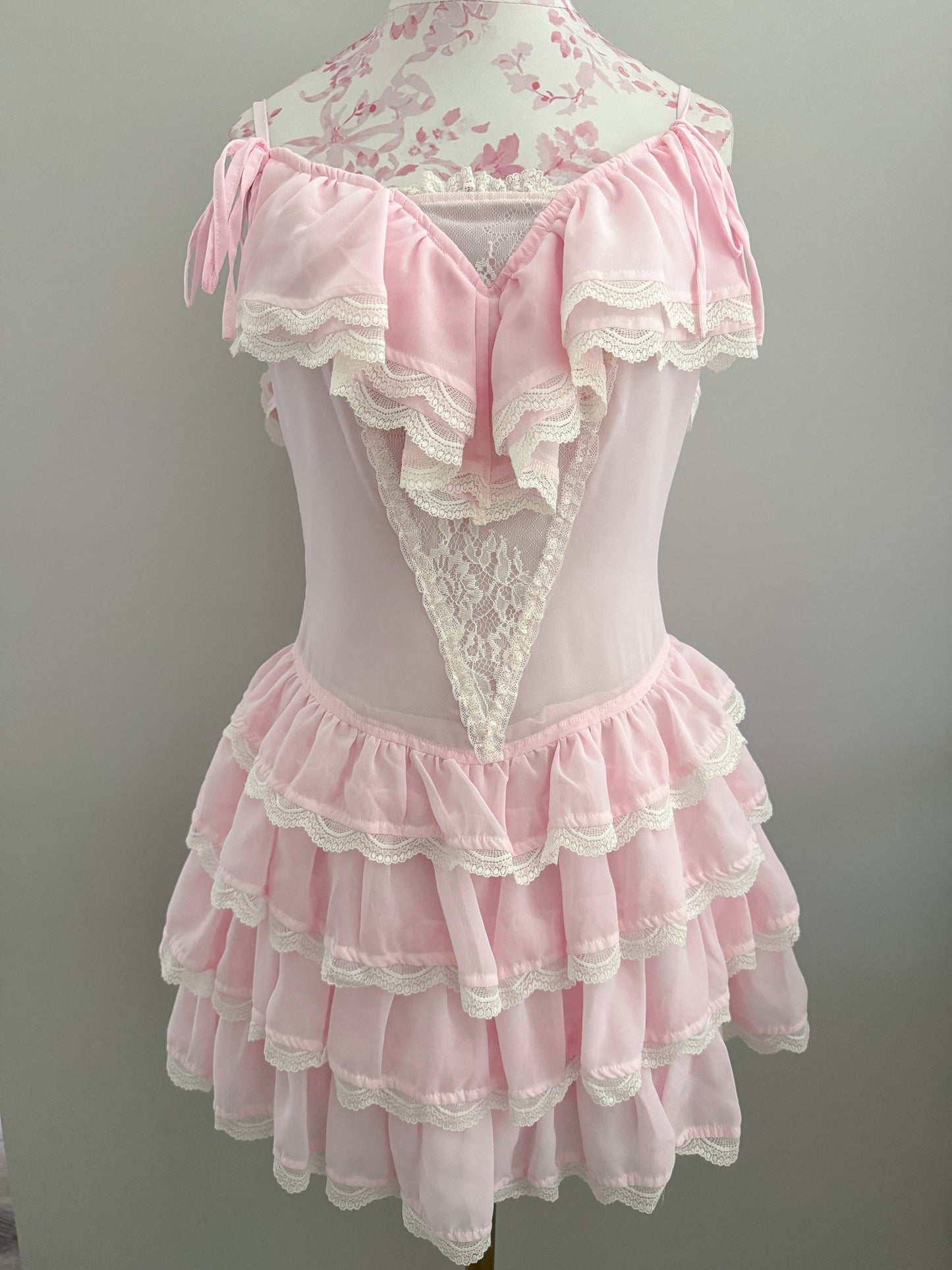 sugar berry twist martini ruffle dress