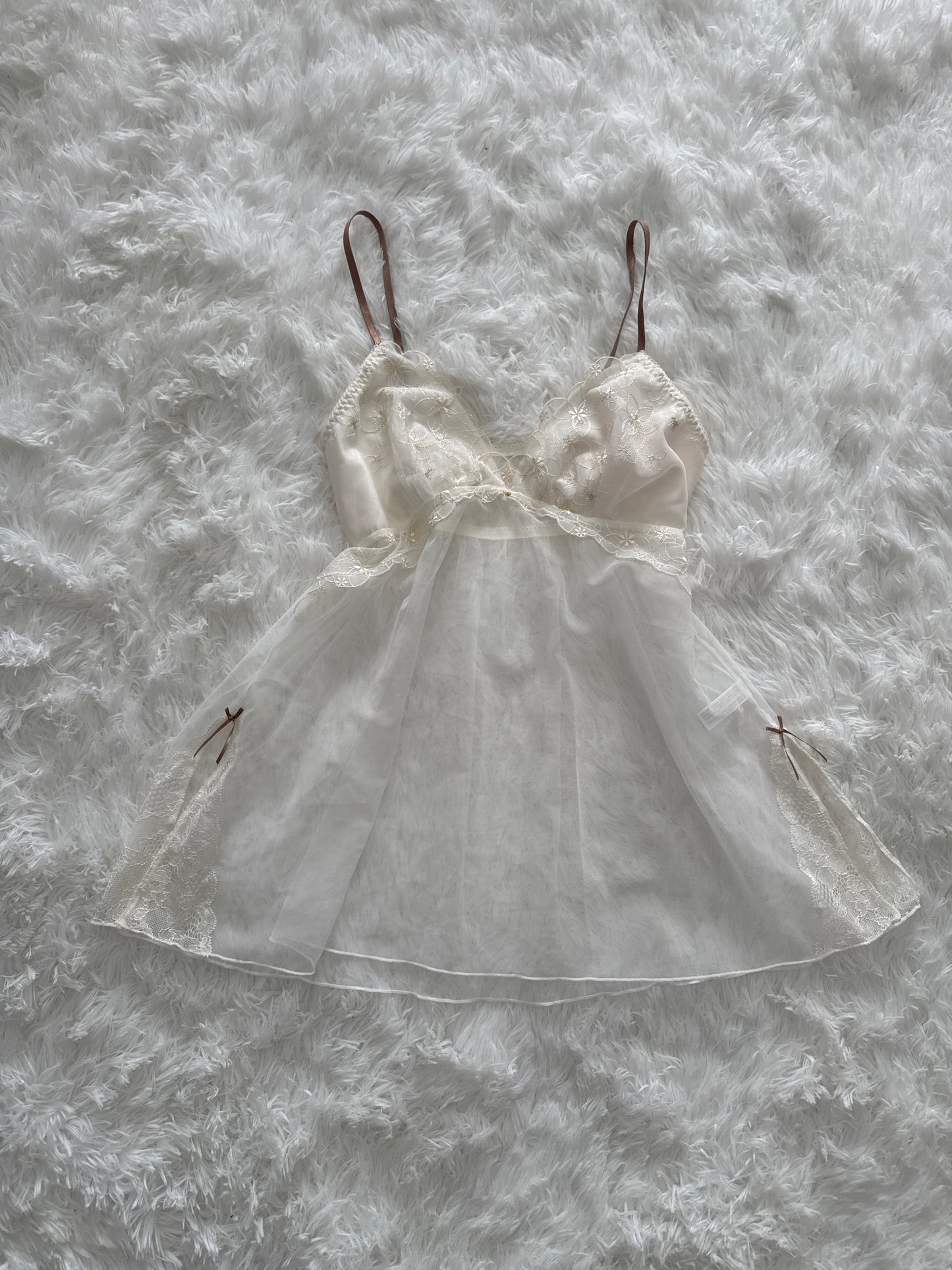 winter white cosmopolitan slip dress