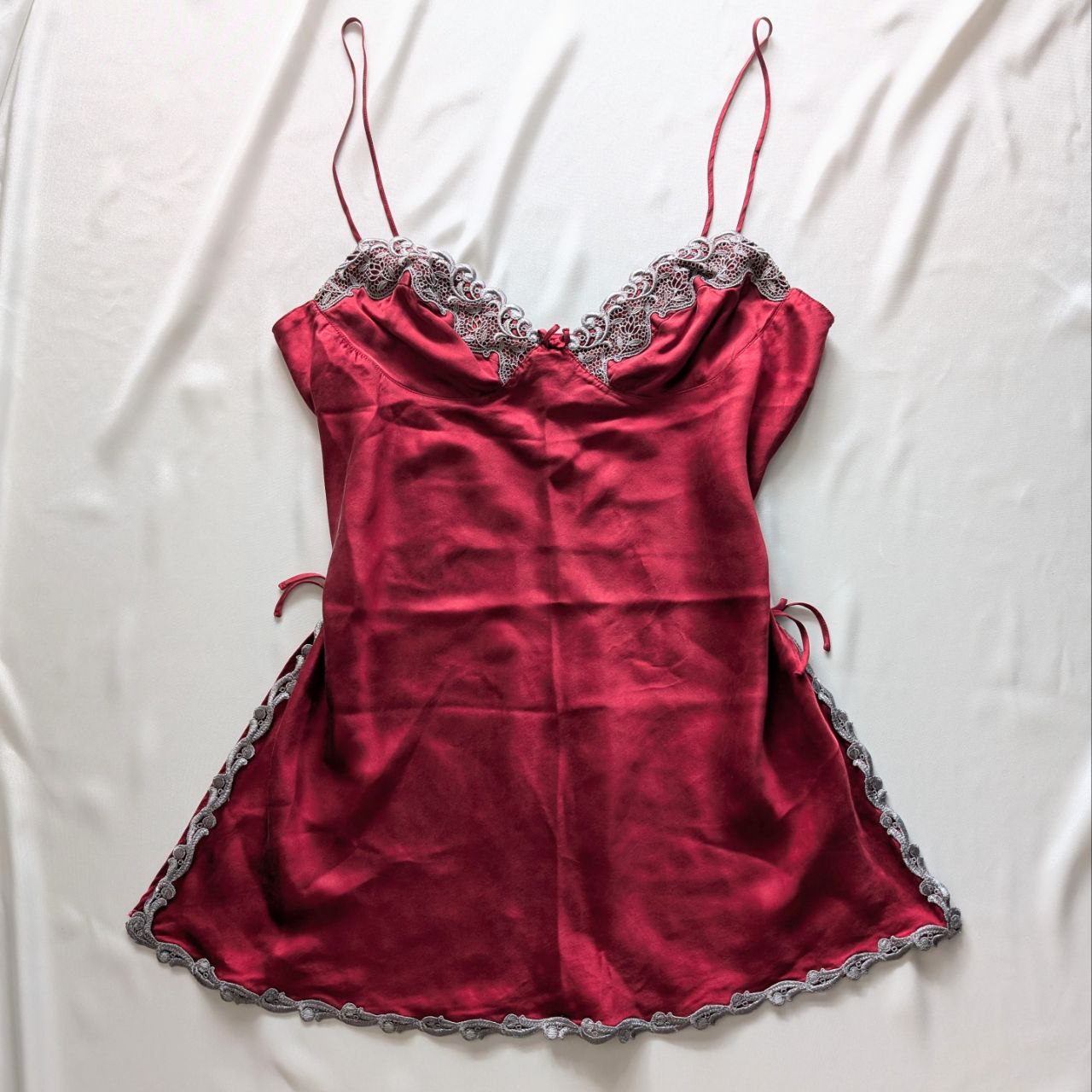 victoria’s secret 1998 red slip dress