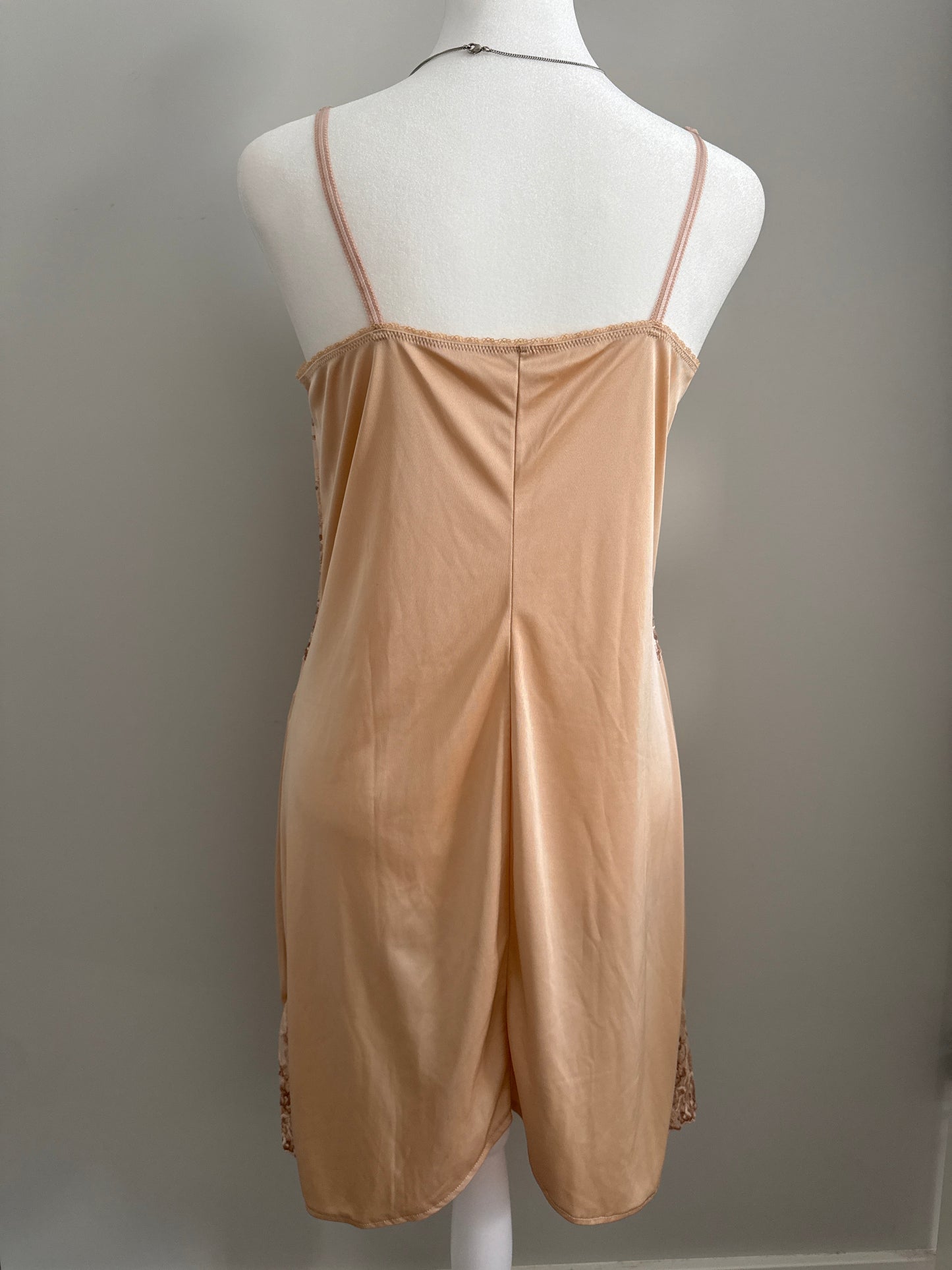 apricot rum punch slip dress