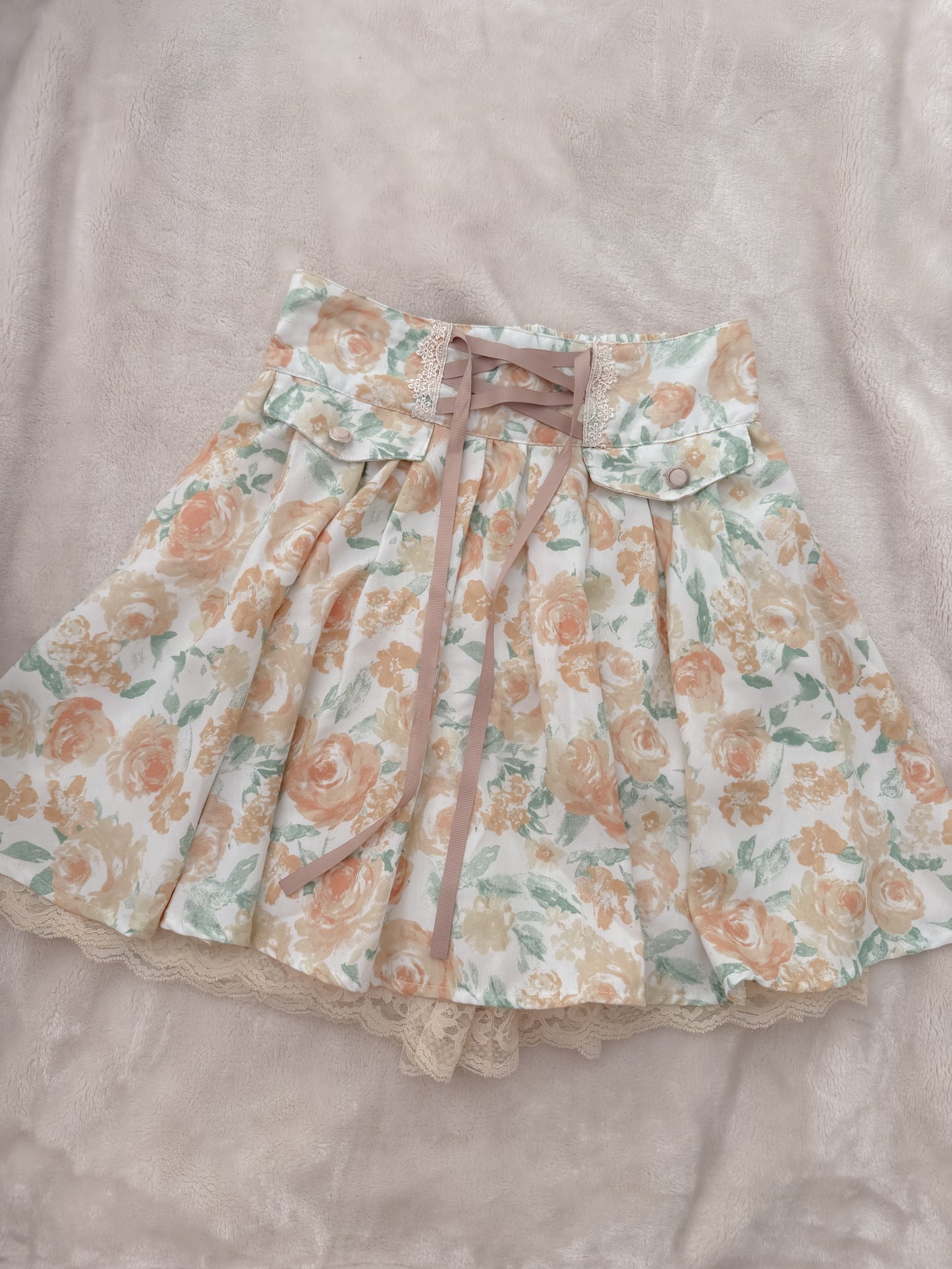 peach rose dream margarita skort