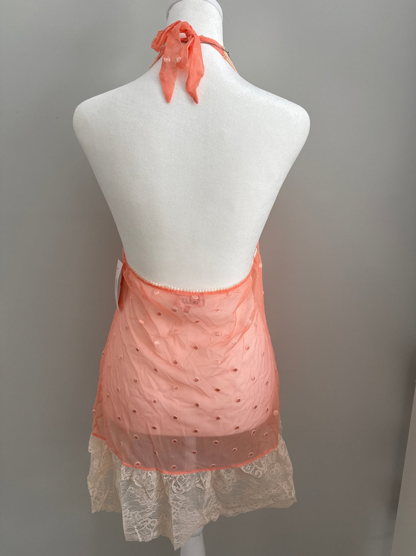 apricot citrus martini slip dress