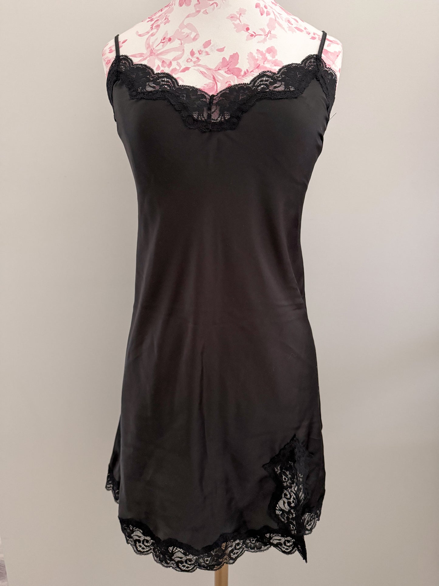 black honey sugar martini slip dress
