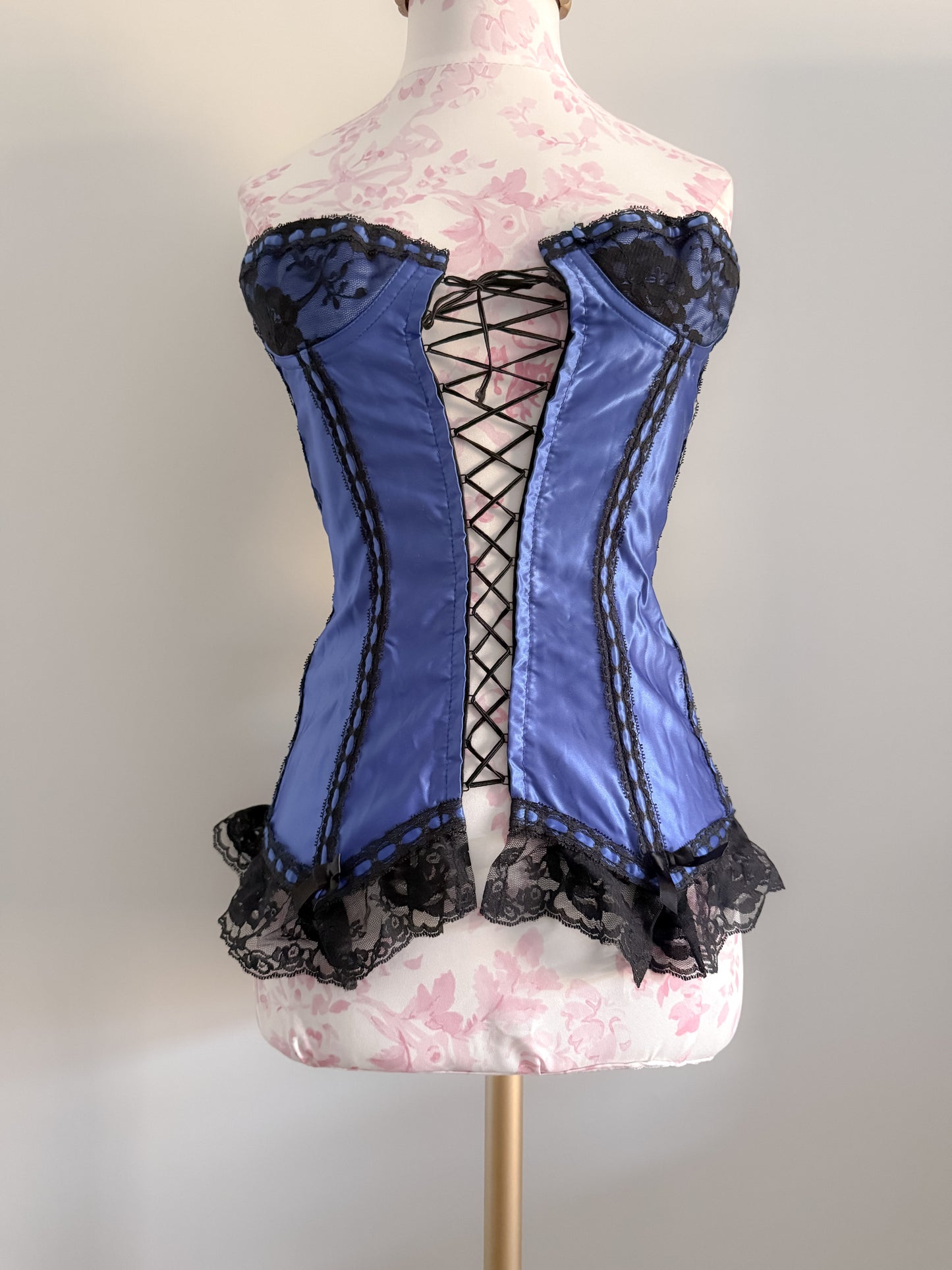 casaba blueberry night martini corset