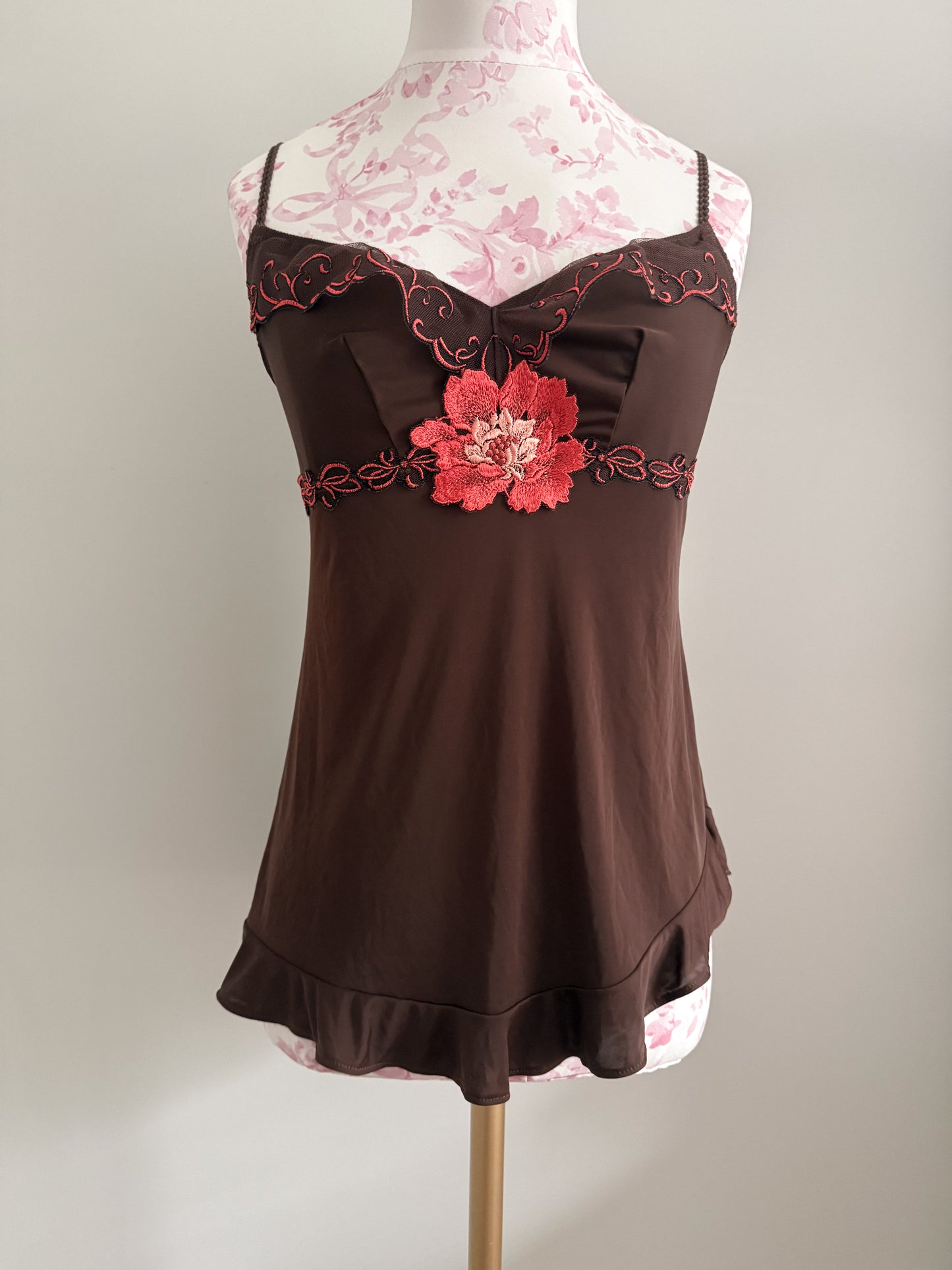 crimson cacao splash margarita camisole