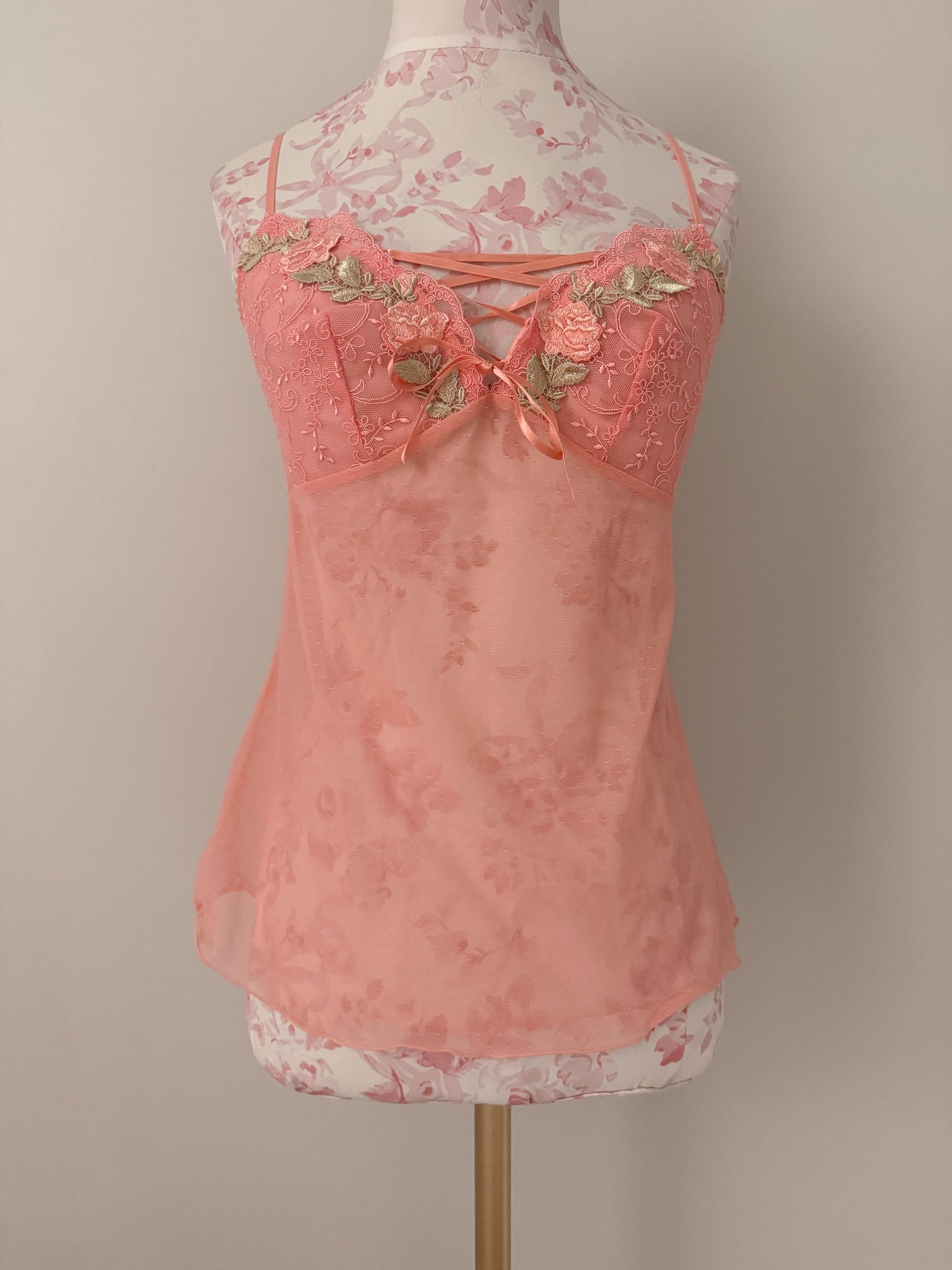 peach nectar drizzle bellini camisole