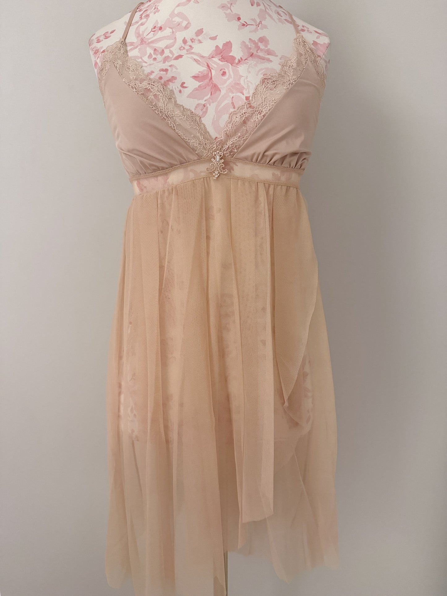 champagne honey glow mimosa babydoll