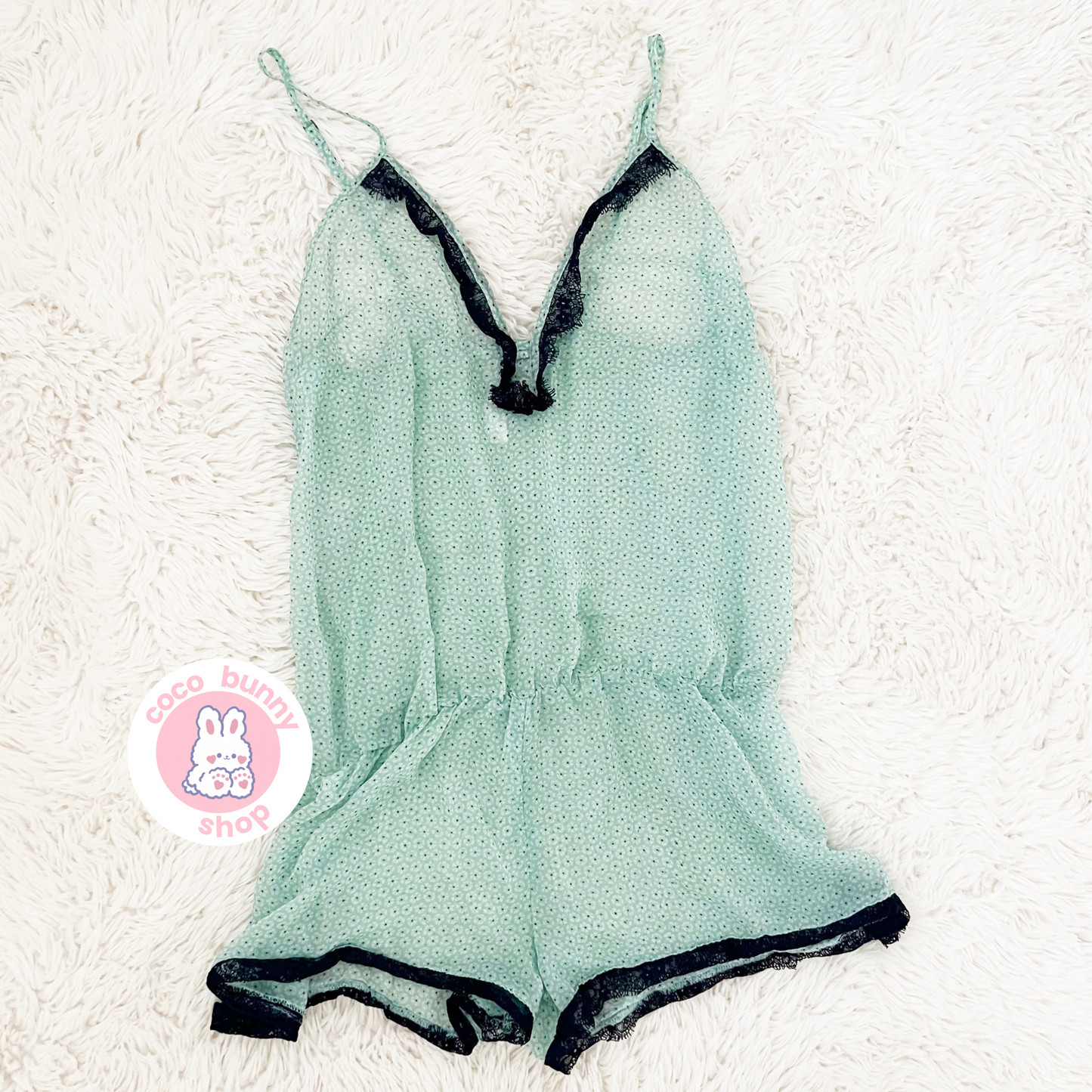 blue cotton candy cocktail romper