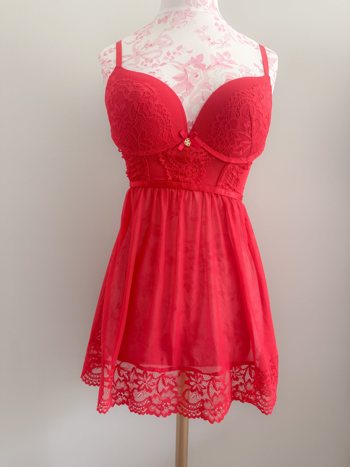 pomegranate mint crush mojito slip dress