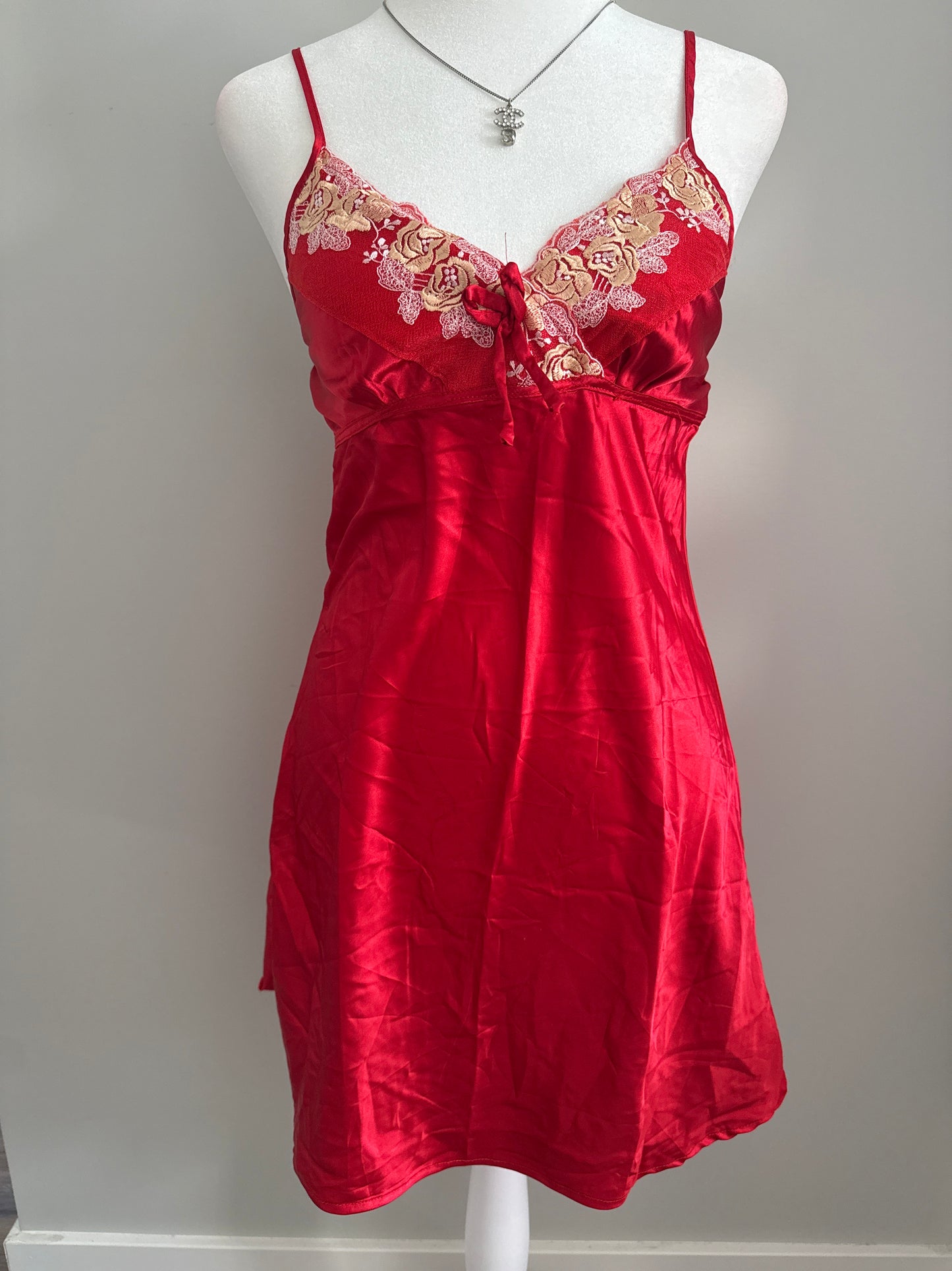 year of the dragon cocktail slip dress