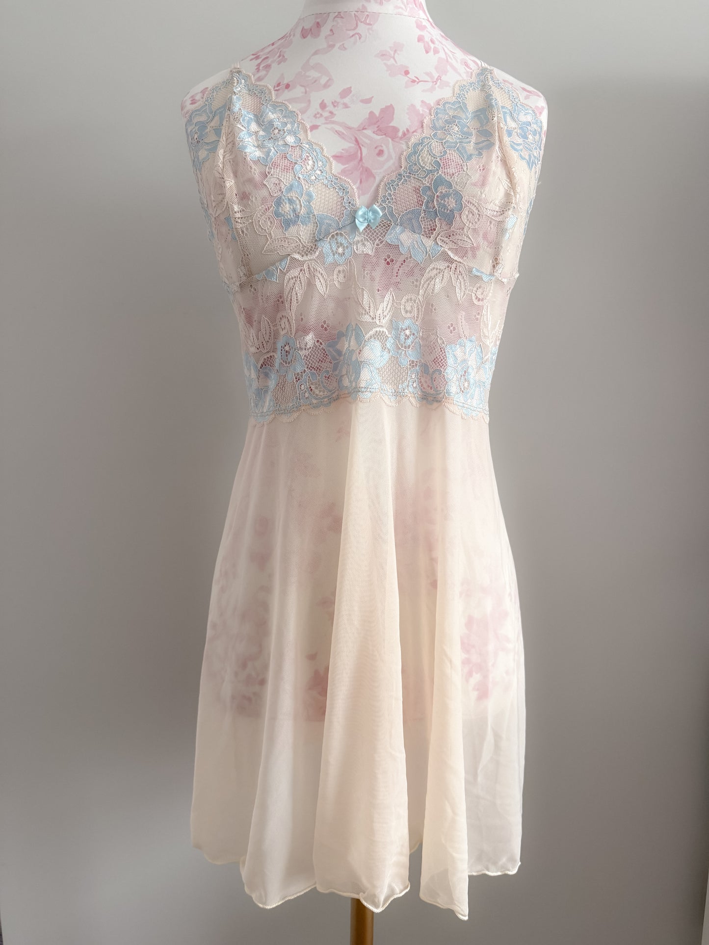 bluebell almond spritz martini slip dress