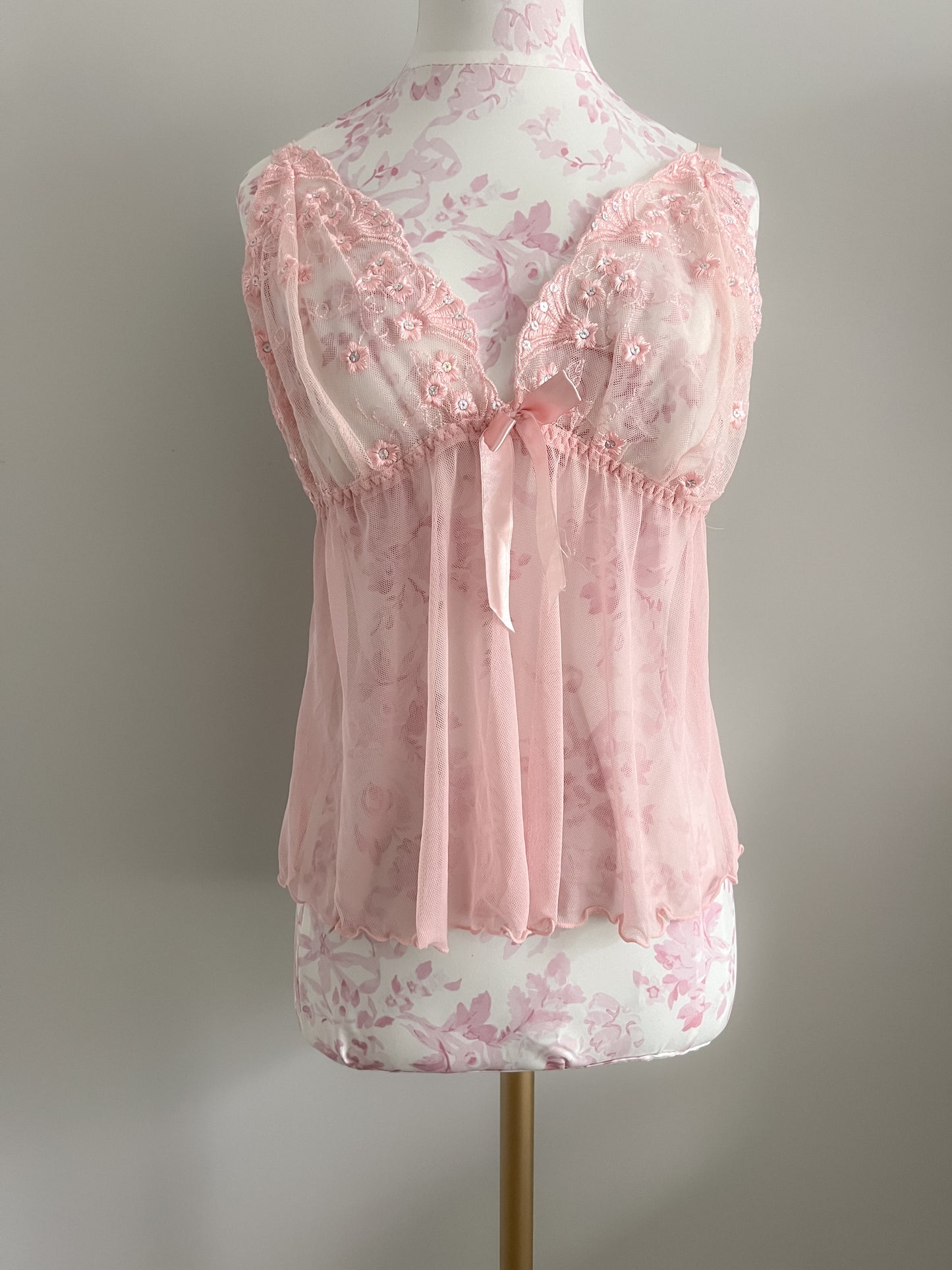 sakura blush martini camisole