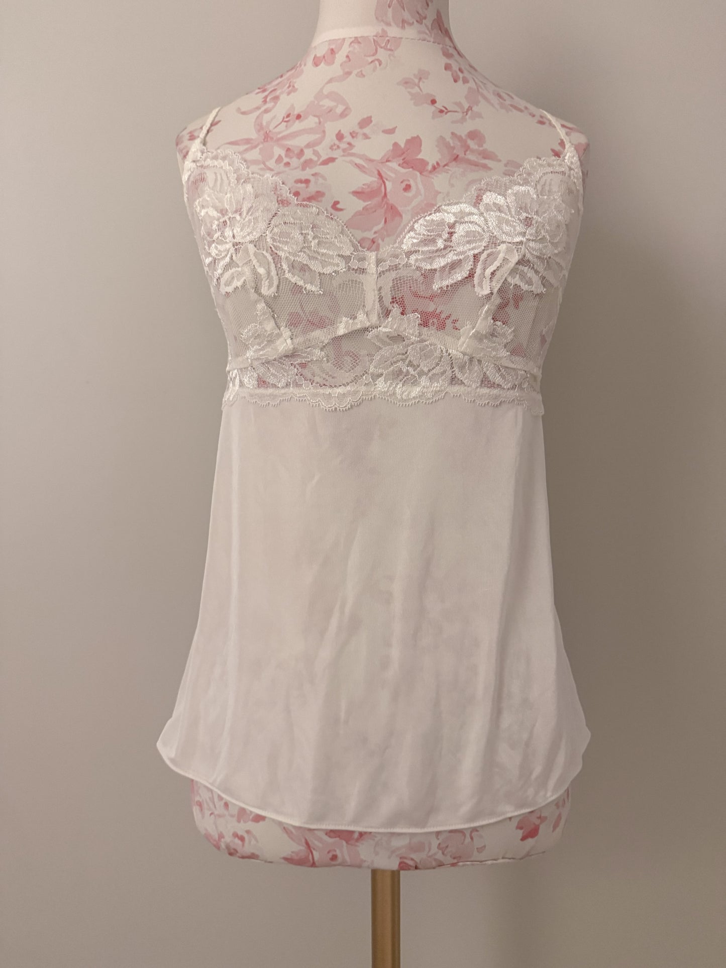 ivory sugar cloud cocktail camisole