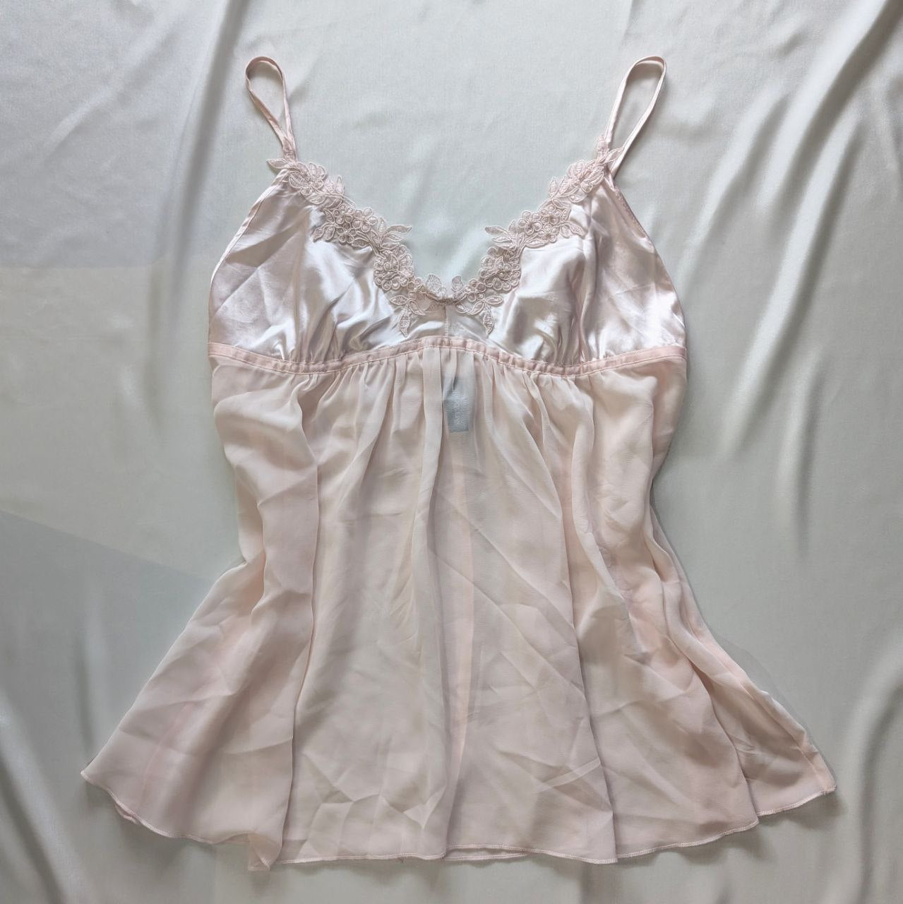 ambrielle pink babydoll camisole