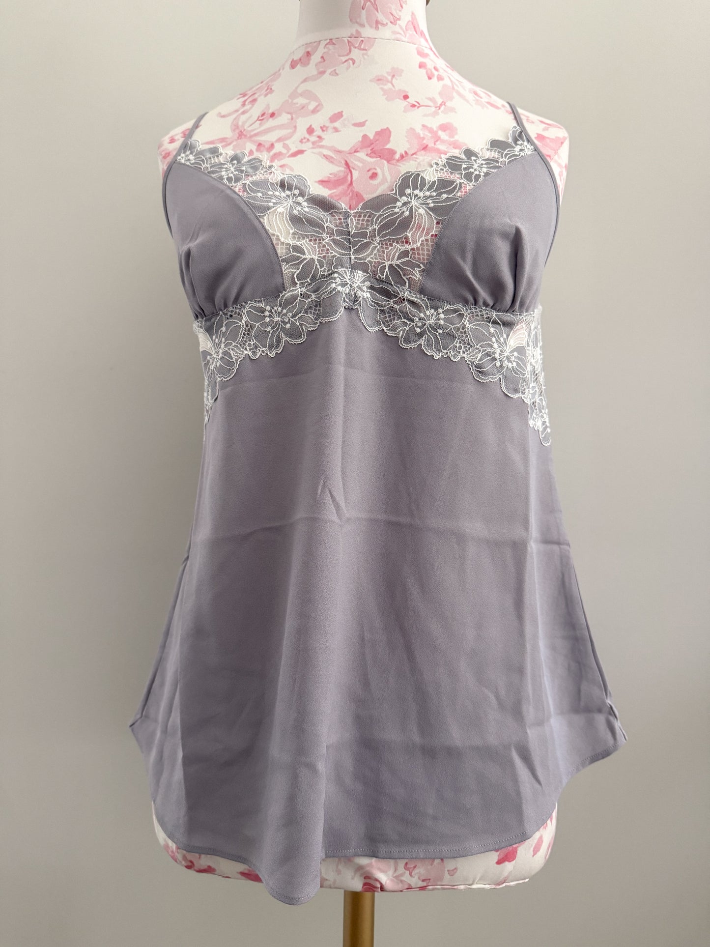 lavender mist twist martini camisole