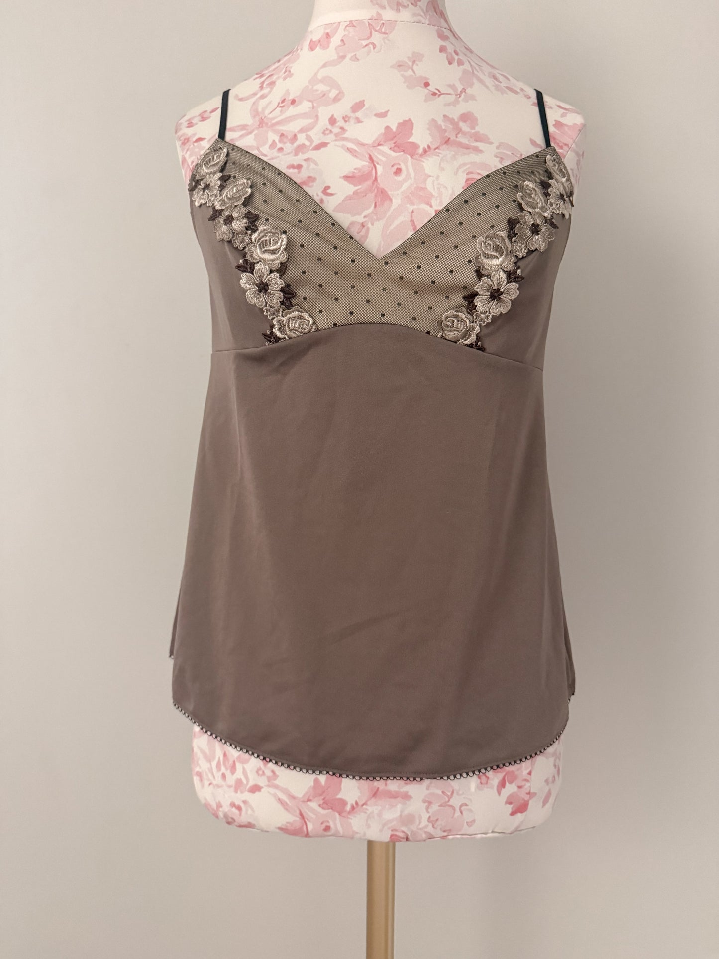 cocoa dusk ripple martini camisole