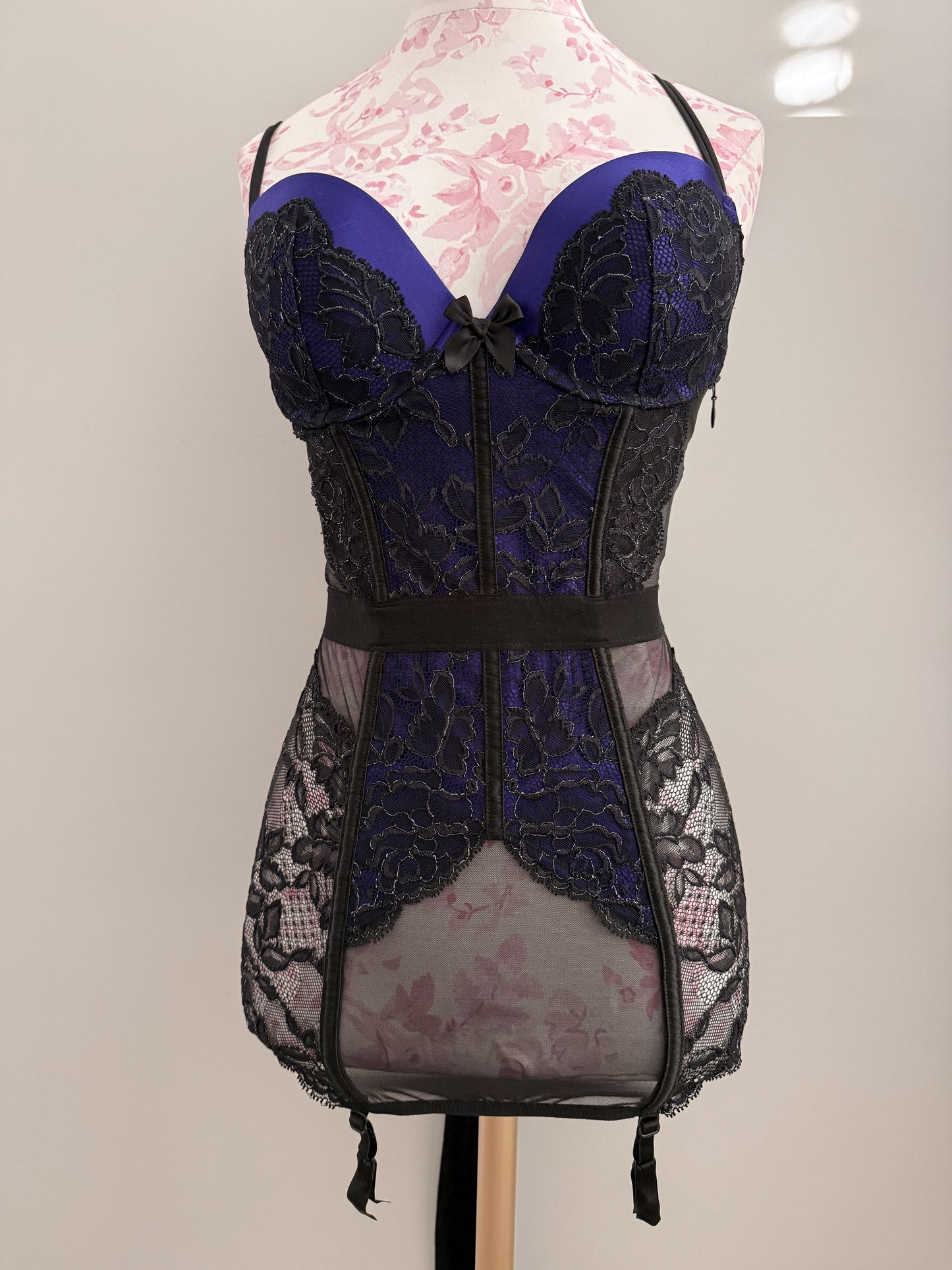 midnight blueberry tide martini bustier